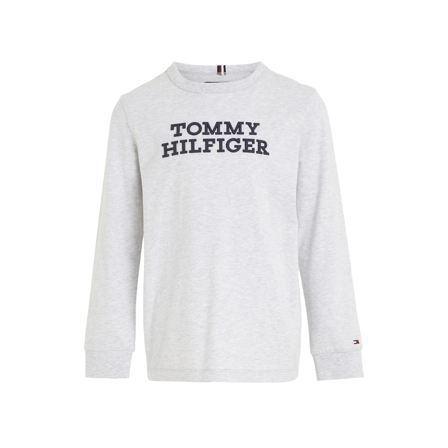 Tommy Hilfiger Блуза KB0KB08554 S Сив Regular Fit - Pepit.bg