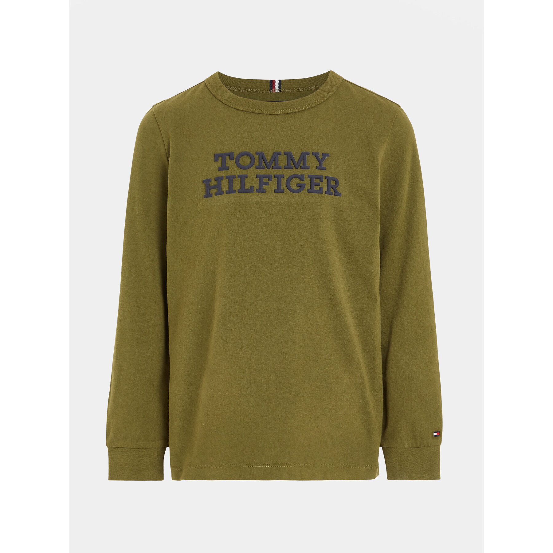 Tommy Hilfiger Блуза KB0KB08554 Зелен Regular Fit - Pepit.bg