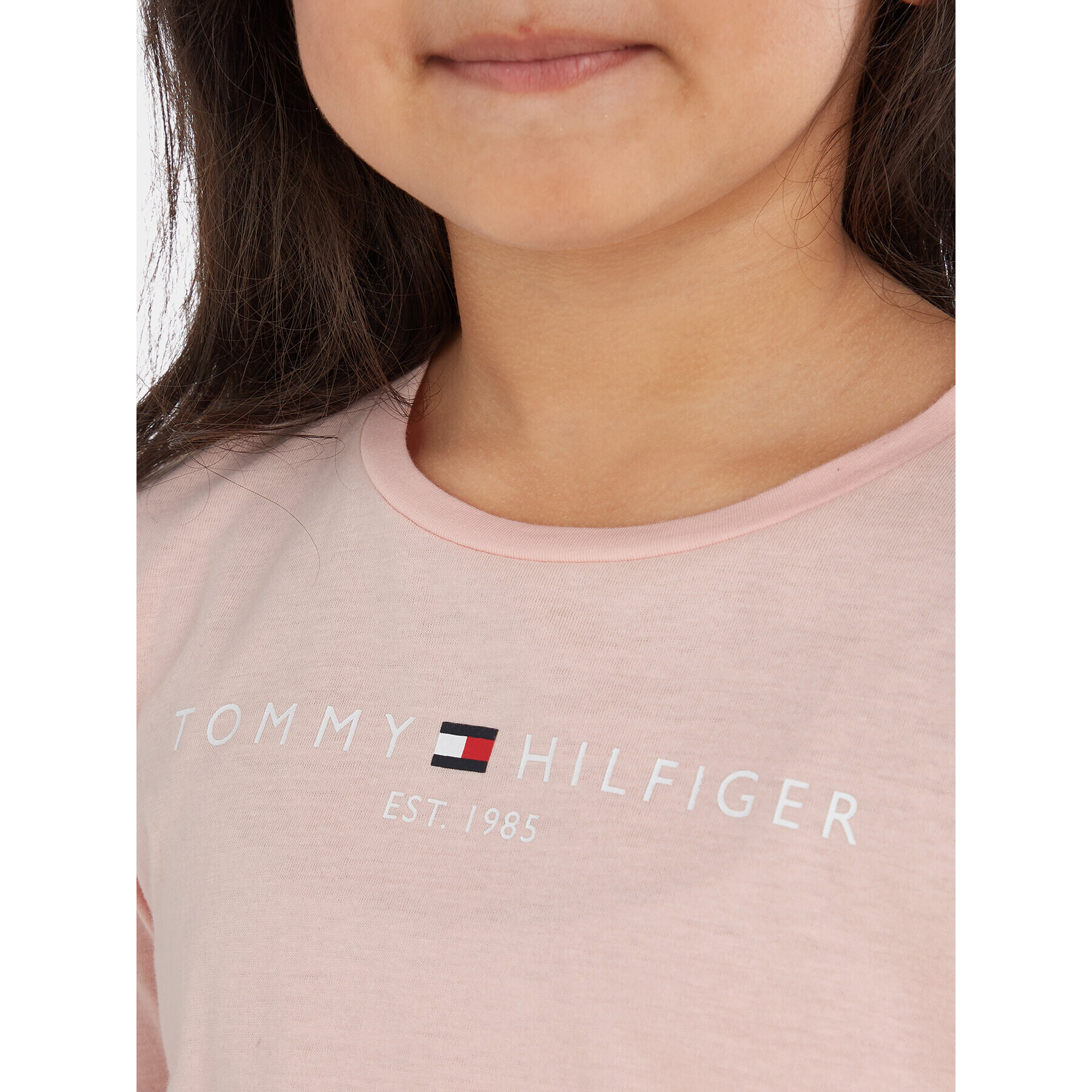 Tommy Hilfiger Блуза KG0KG05247 M Розов Regular Fit - Pepit.bg