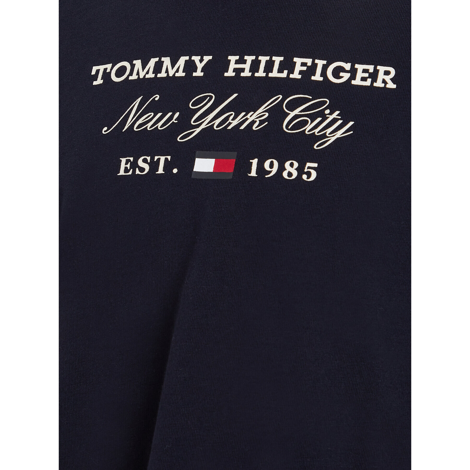 Tommy Hilfiger Блуза KG0KG07643 M Тъмносин Regular Fit - Pepit.bg