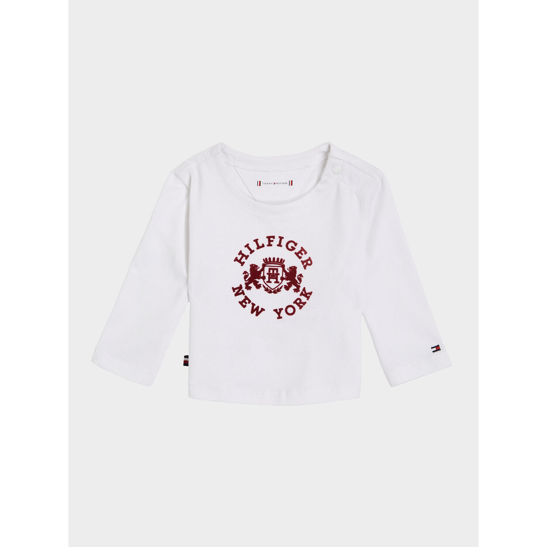 Tommy Hilfiger Блуза KN0KN01714 Бял Regular Fit - Pepit.bg
