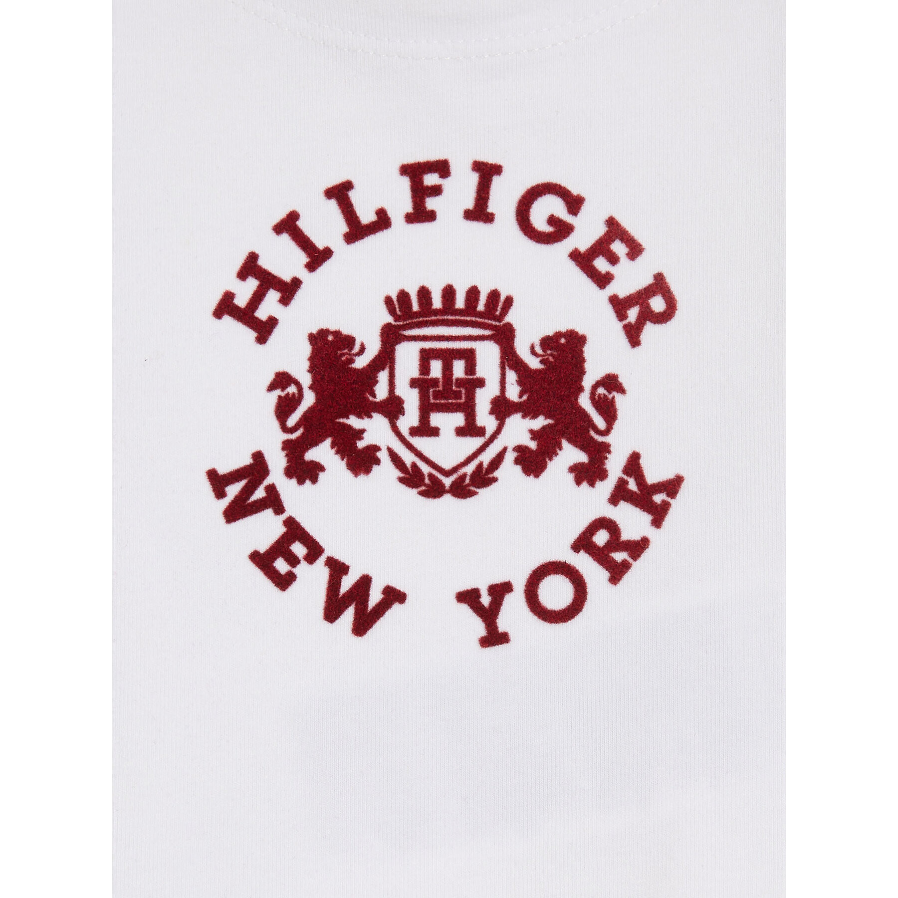 Tommy Hilfiger Блуза KN0KN01714 Бял Regular Fit - Pepit.bg