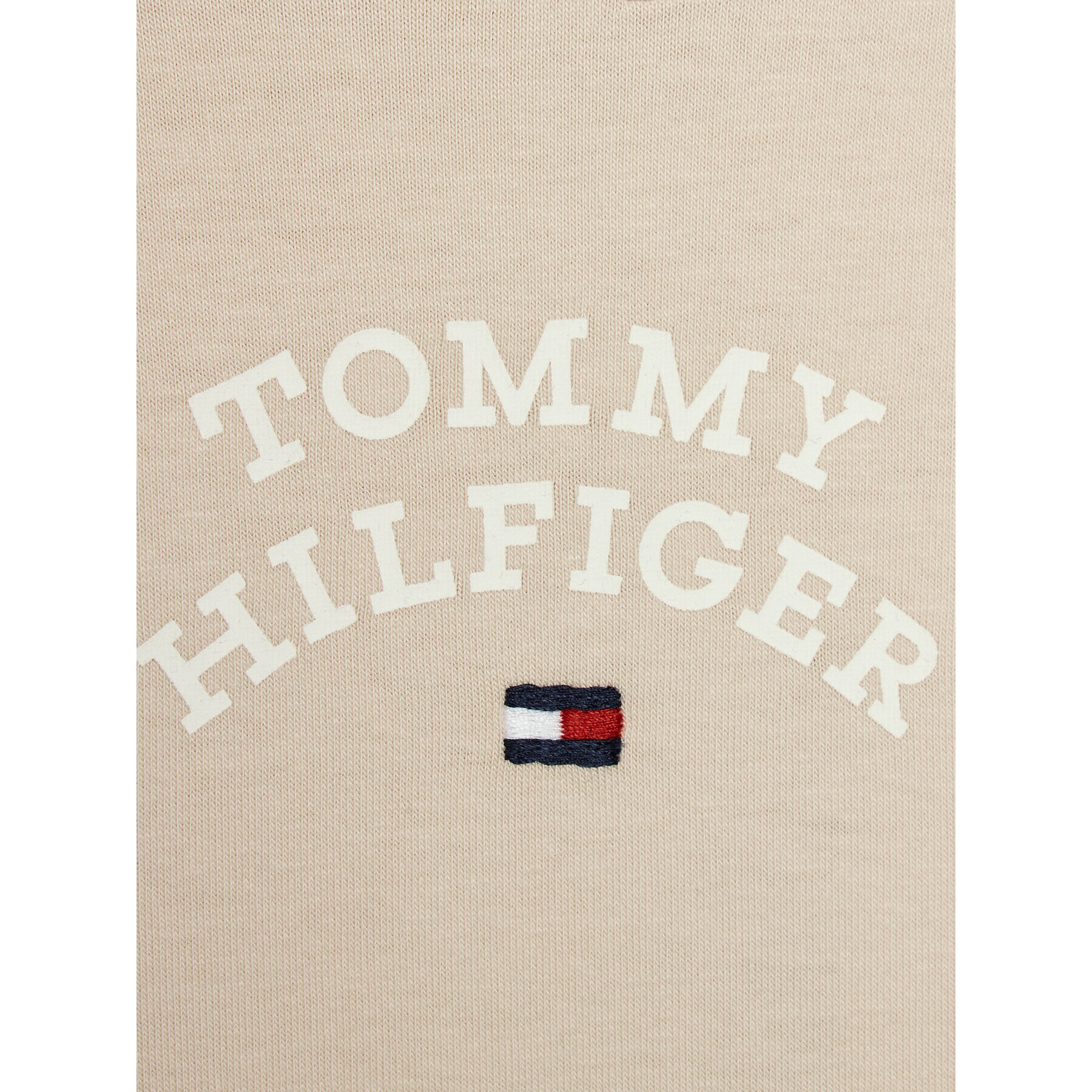 Tommy Hilfiger Блуза KN0KN01736 Екрю Regular Fit - Pepit.bg