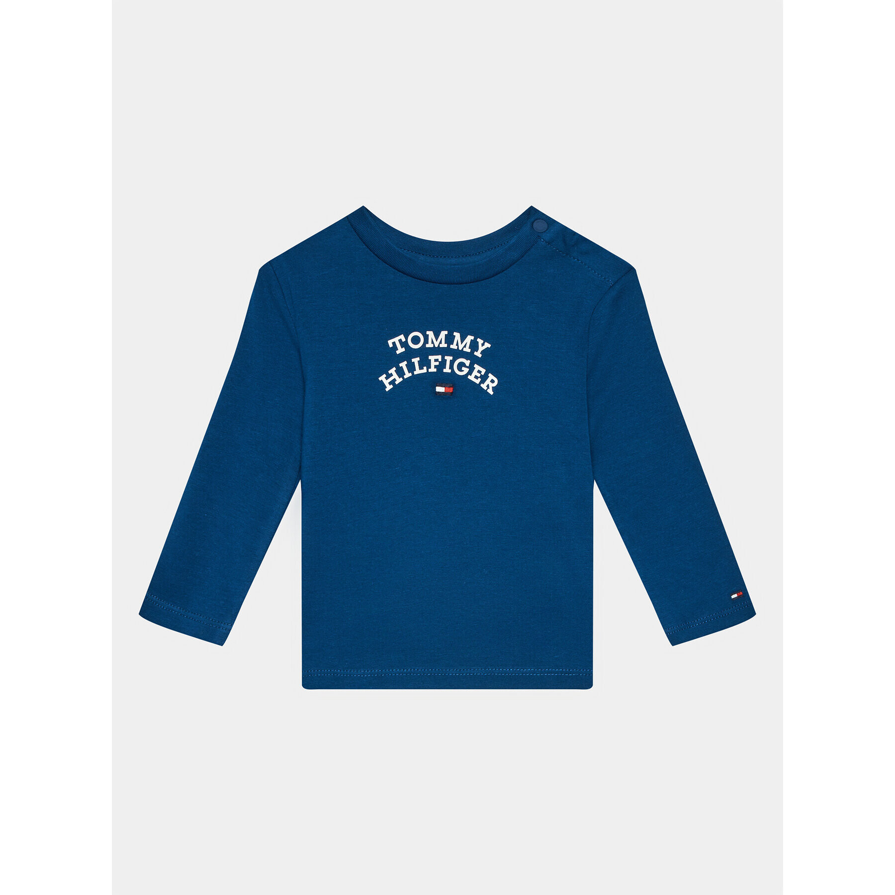 Tommy Hilfiger Блуза KN0KN01736 Син Regular Fit - Pepit.bg