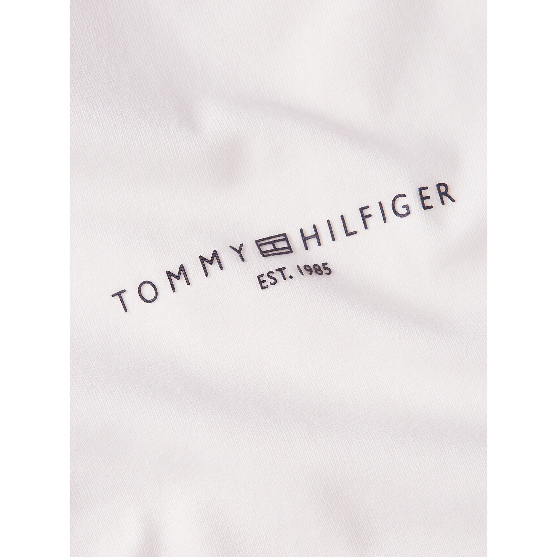 Tommy Hilfiger Блуза Mini Corp Logo WW0WW39784 Екрю Relaxed Fit - Pepit.bg