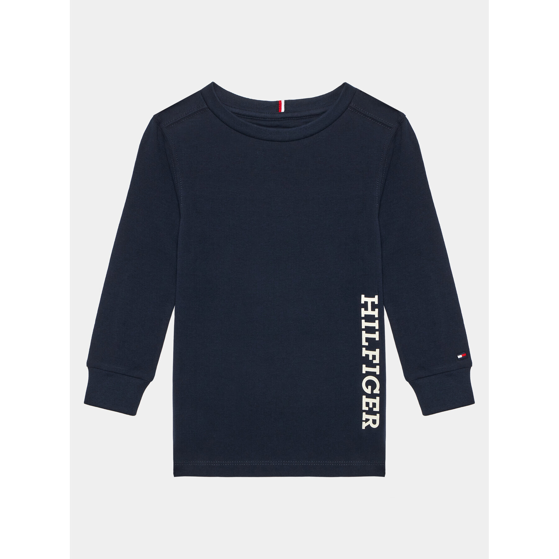 Tommy Hilfiger Блуза Monotype KB0KB08327 D Тъмносин Regular Fit - Pepit.bg