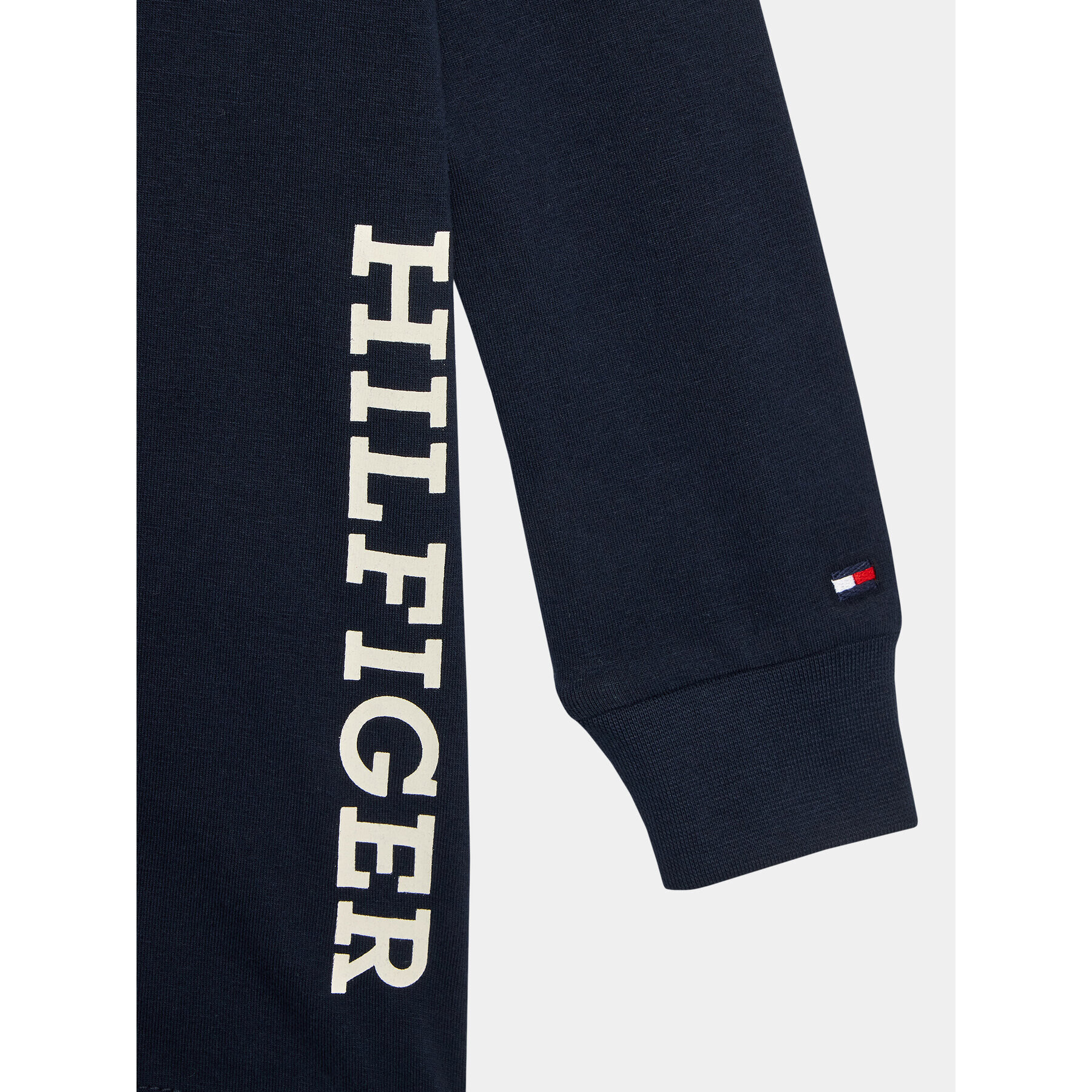 Tommy Hilfiger Блуза Monotype KB0KB08327 D Тъмносин Regular Fit - Pepit.bg