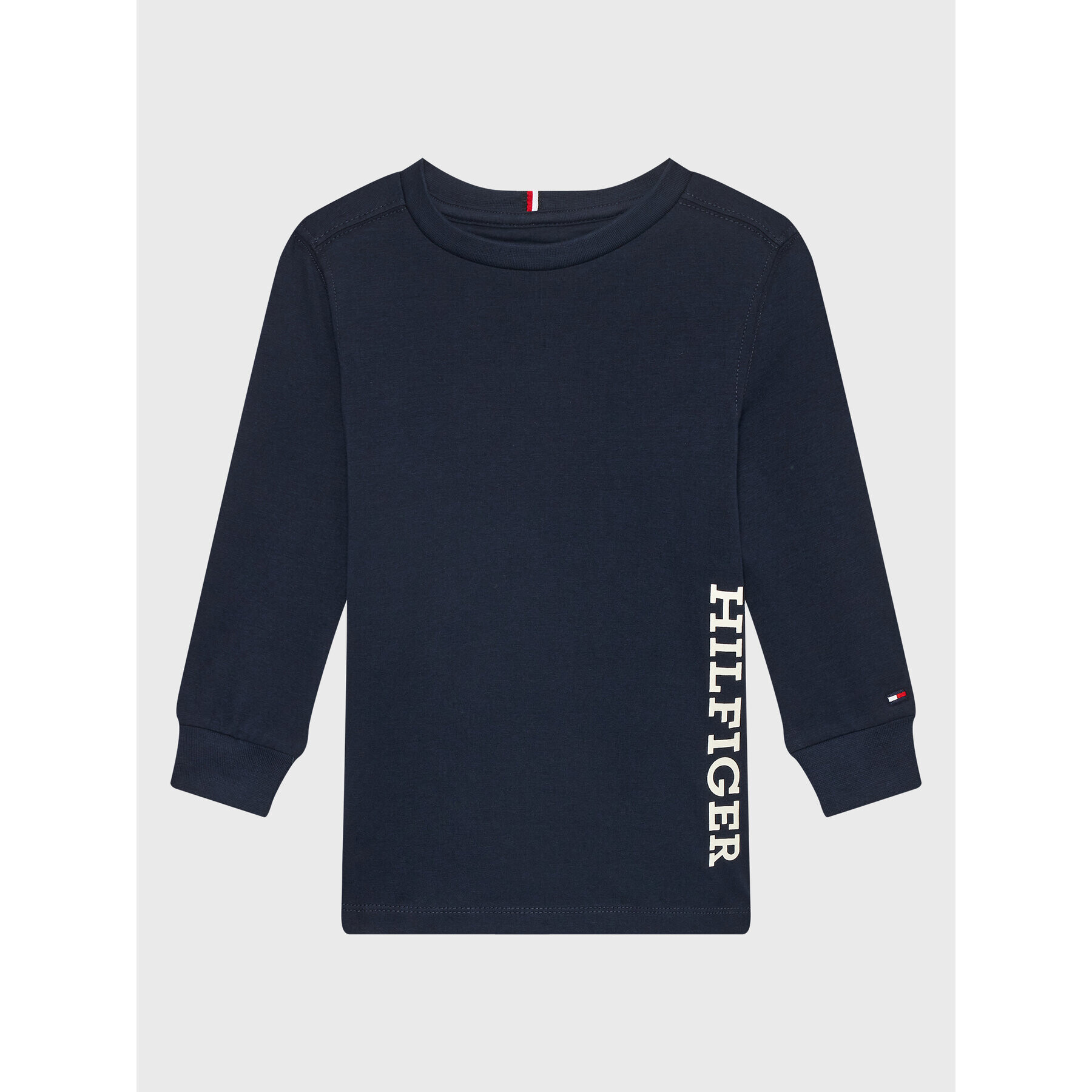 Tommy Hilfiger Блуза Monotype KB0KB08327 M Тъмносин Regular Fit - Pepit.bg