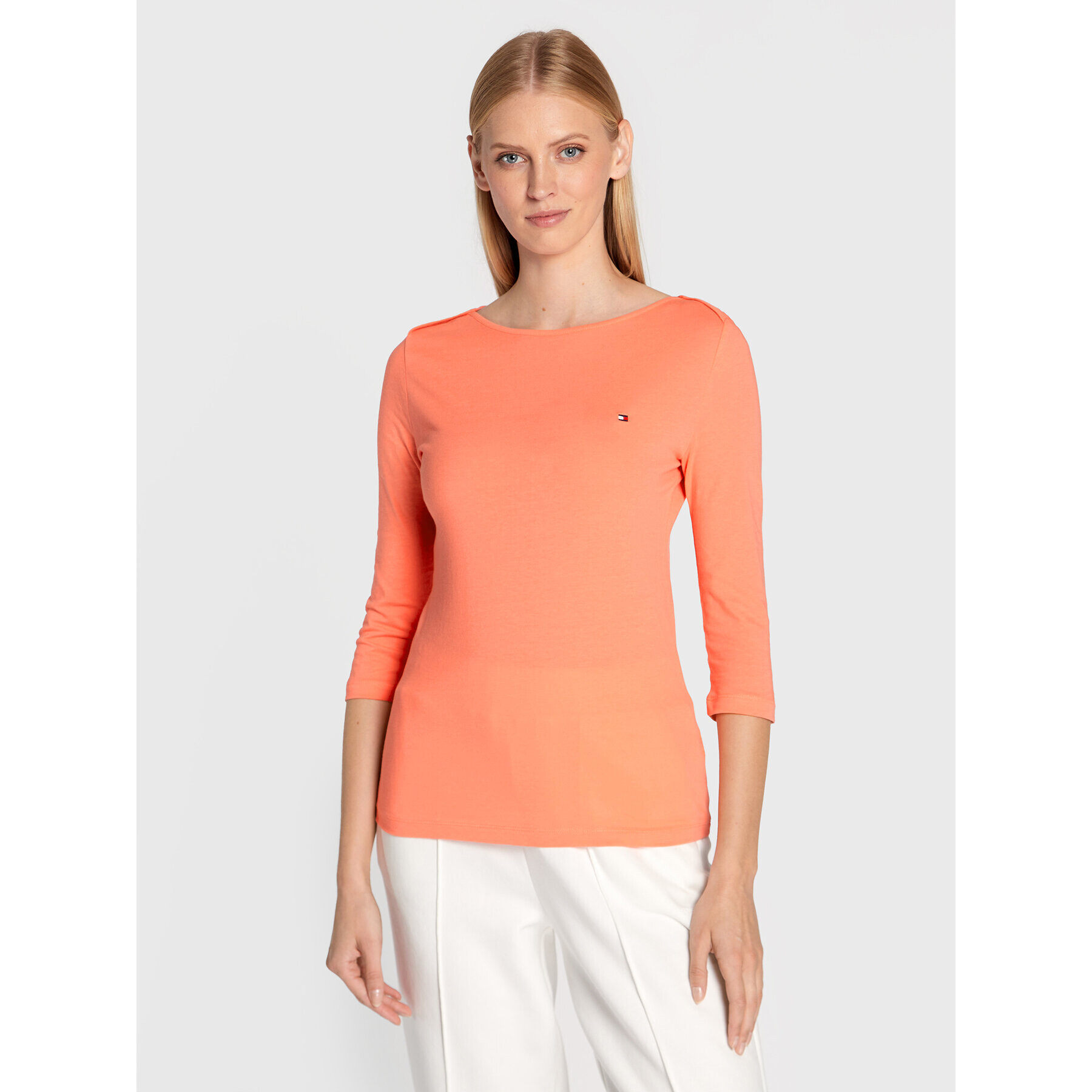 Tommy Hilfiger Блуза WW0WW31669 Розов Regular Fit - Pepit.bg