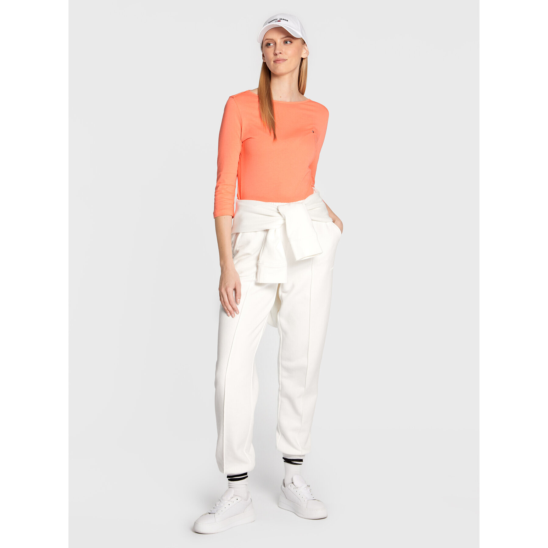 Tommy Hilfiger Блуза WW0WW31669 Розов Regular Fit - Pepit.bg