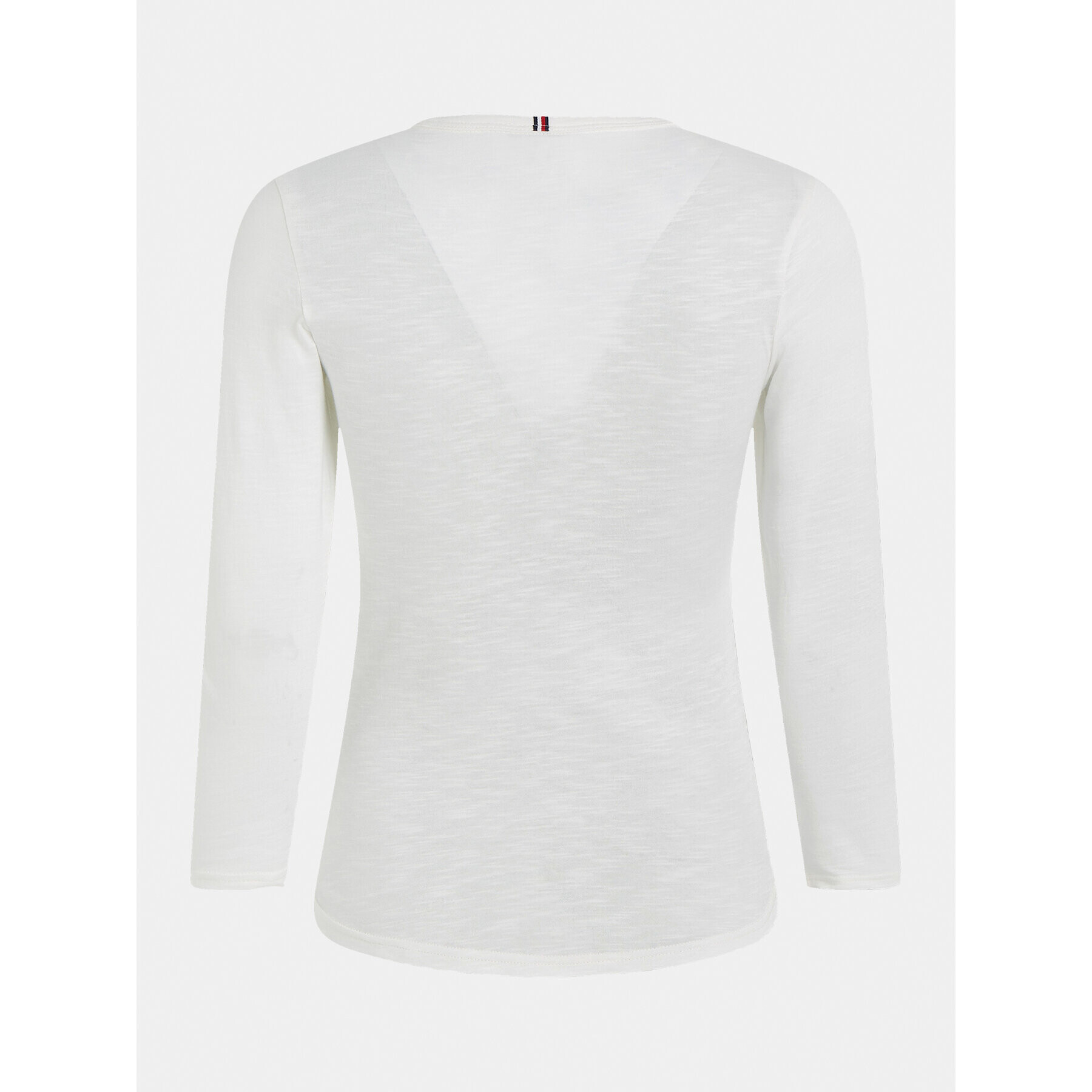 Tommy Hilfiger Блуза WW0WW37861 Екрю Slim Fit - Pepit.bg