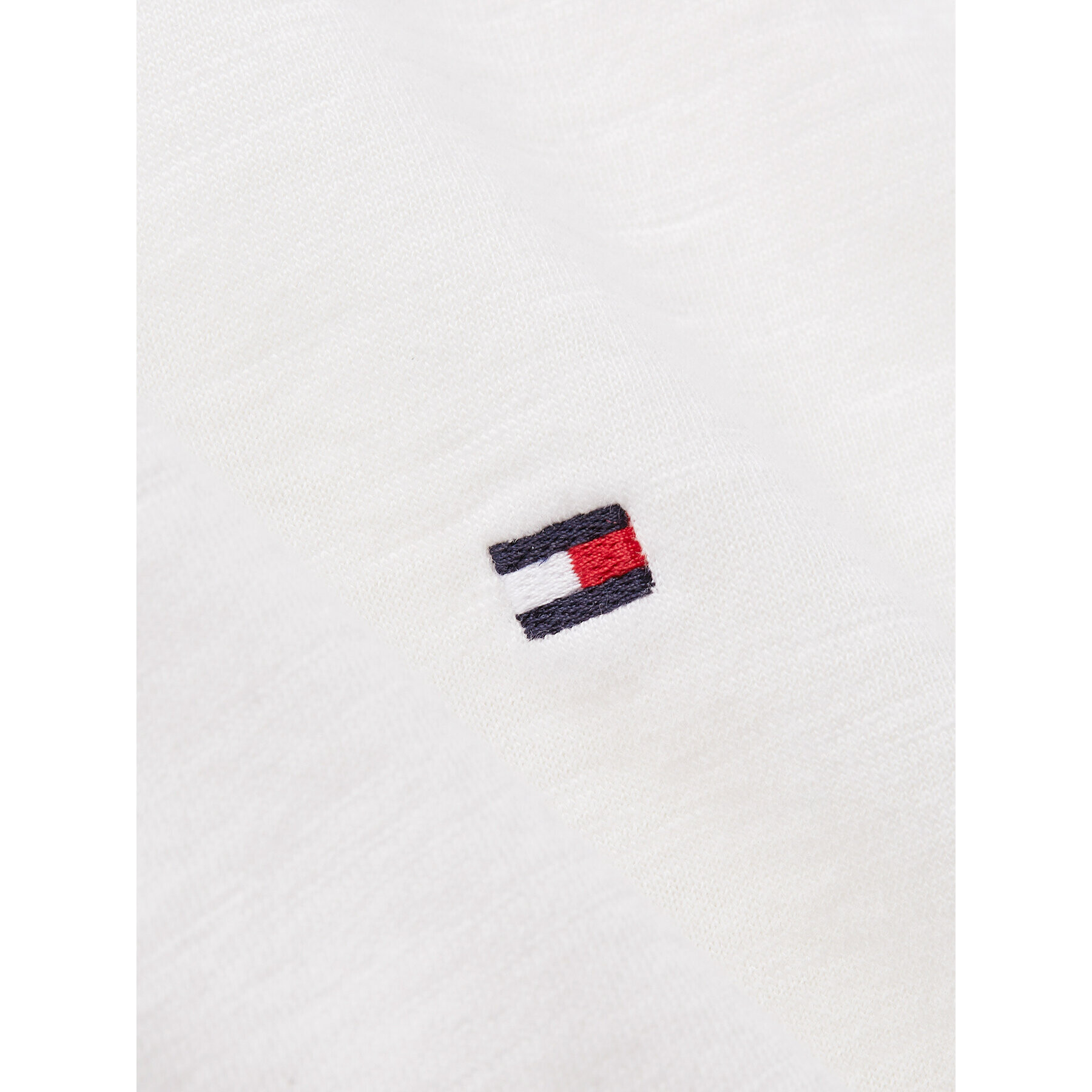 Tommy Hilfiger Блуза WW0WW37861 Екрю Slim Fit - Pepit.bg