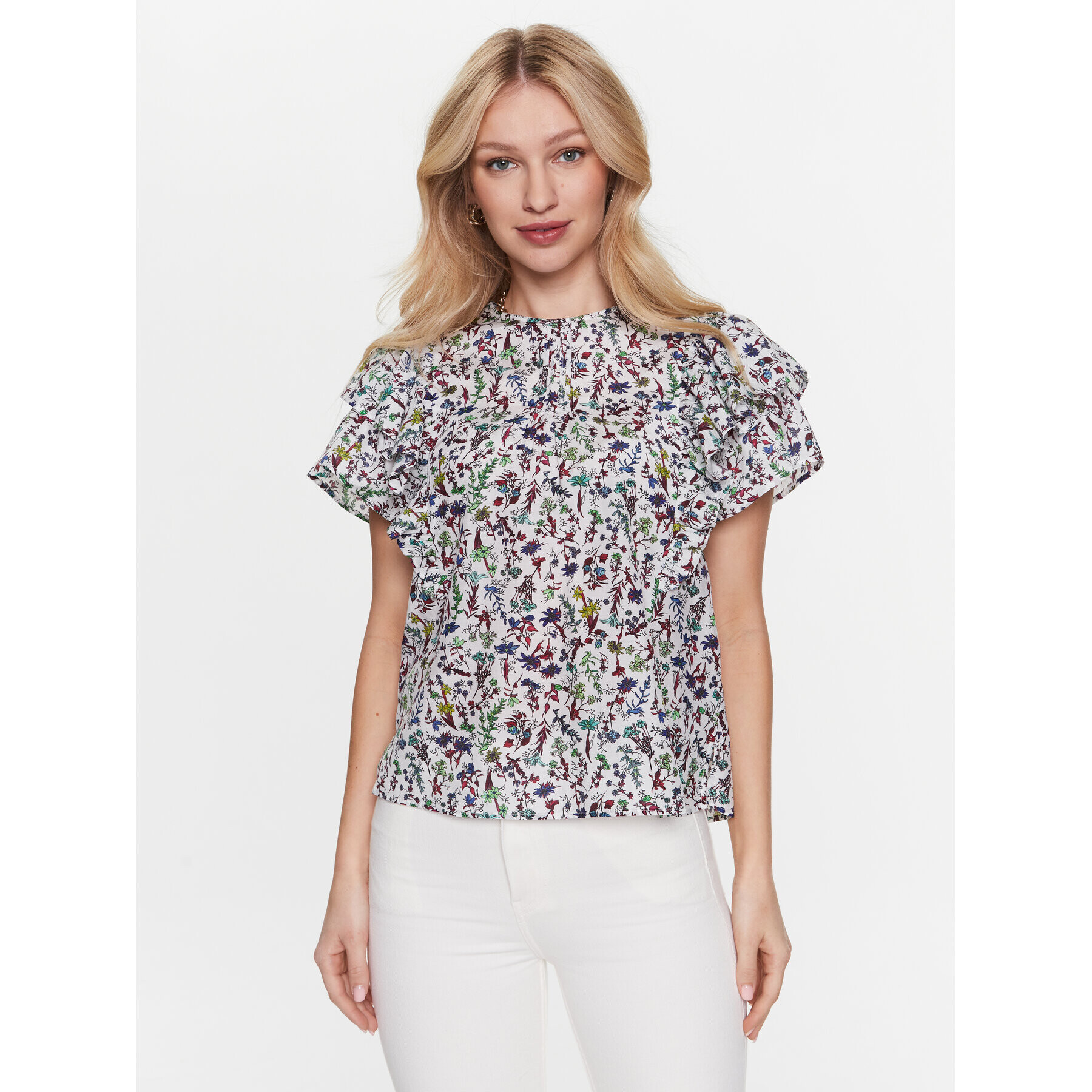 Tommy Hilfiger Блуза WW0WW38689 Цветен Regular Fit - Pepit.bg