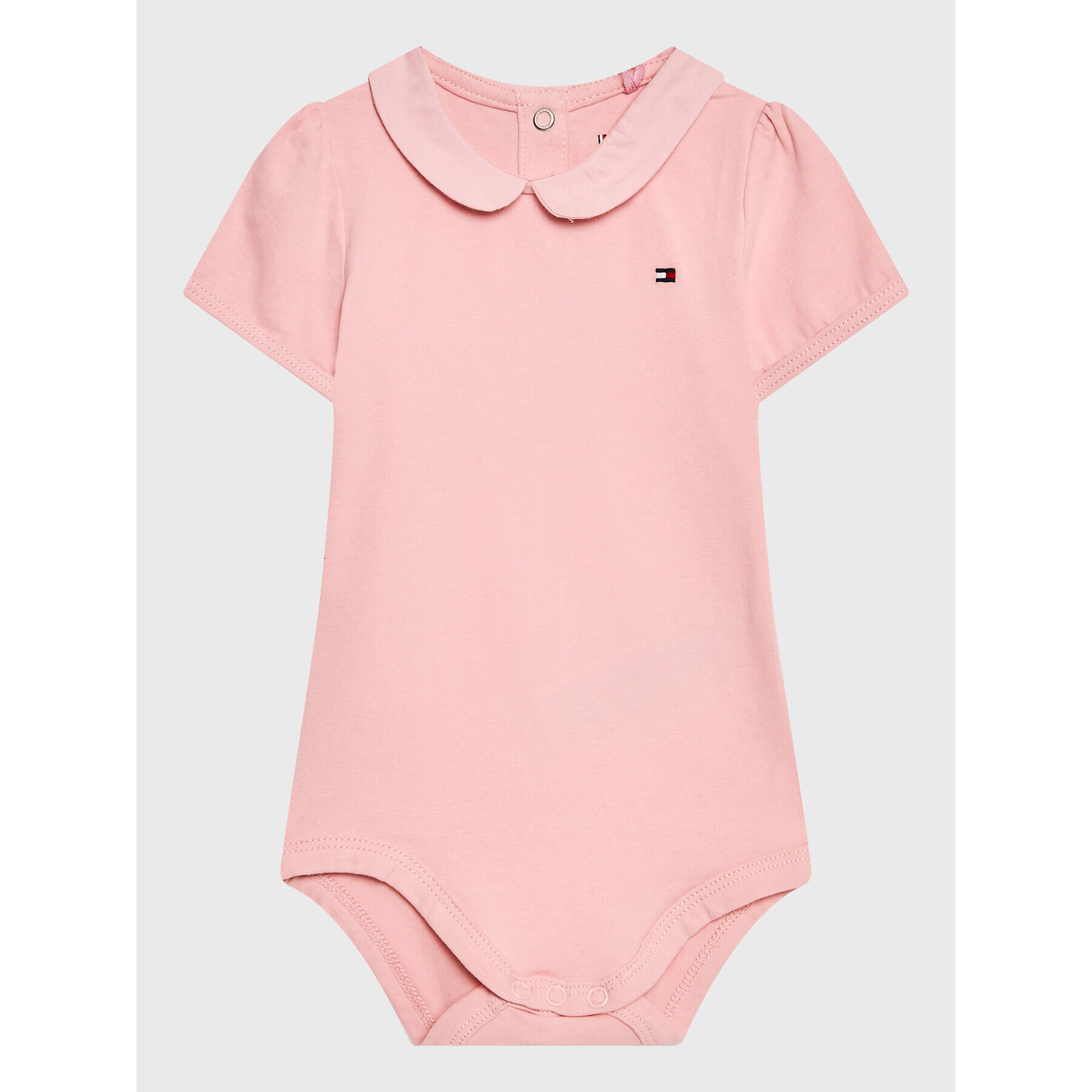 Tommy Hilfiger Боди Baby KN0KN01576 Розов Regular Fit - Pepit.bg
