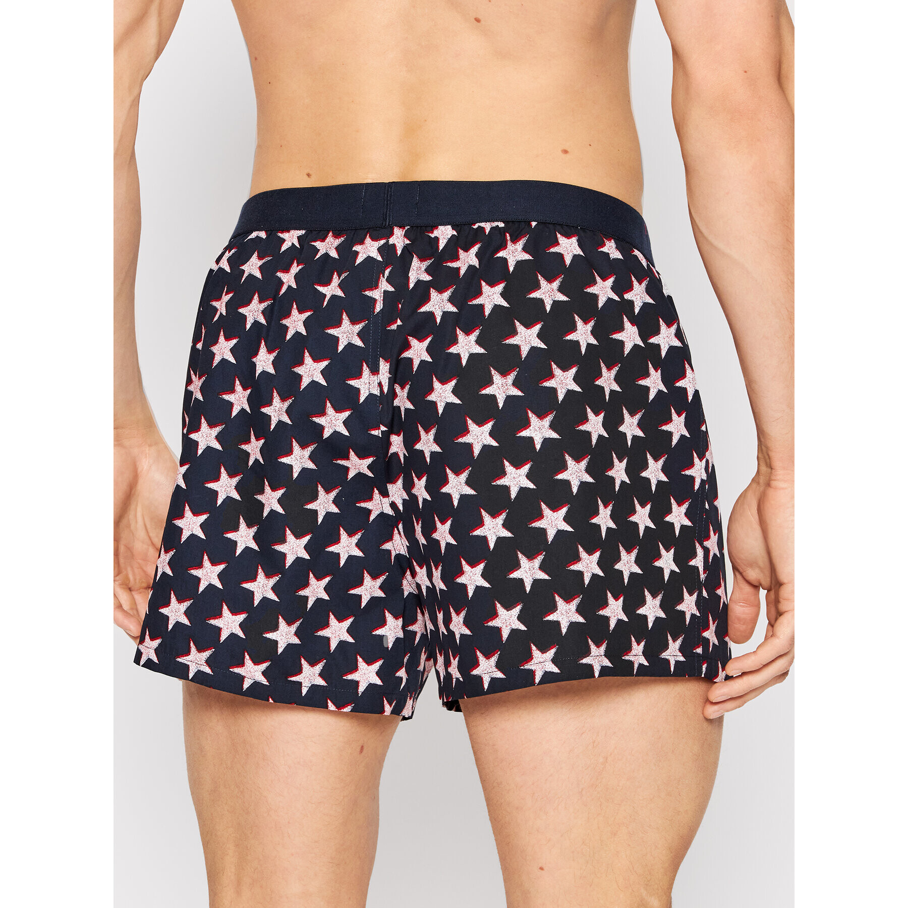 Tommy Hilfiger Боксерки Print UM0UM01827 Тъмносин - Pepit.bg