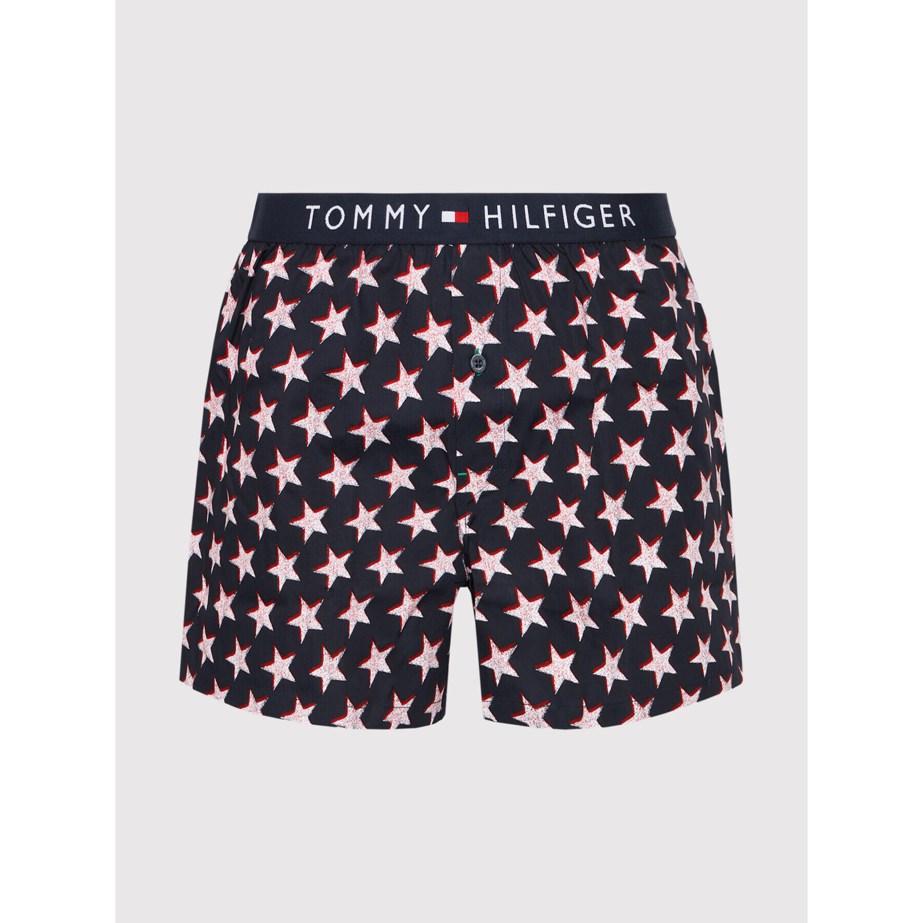 Tommy Hilfiger Боксерки Print UM0UM01827 Тъмносин - Pepit.bg