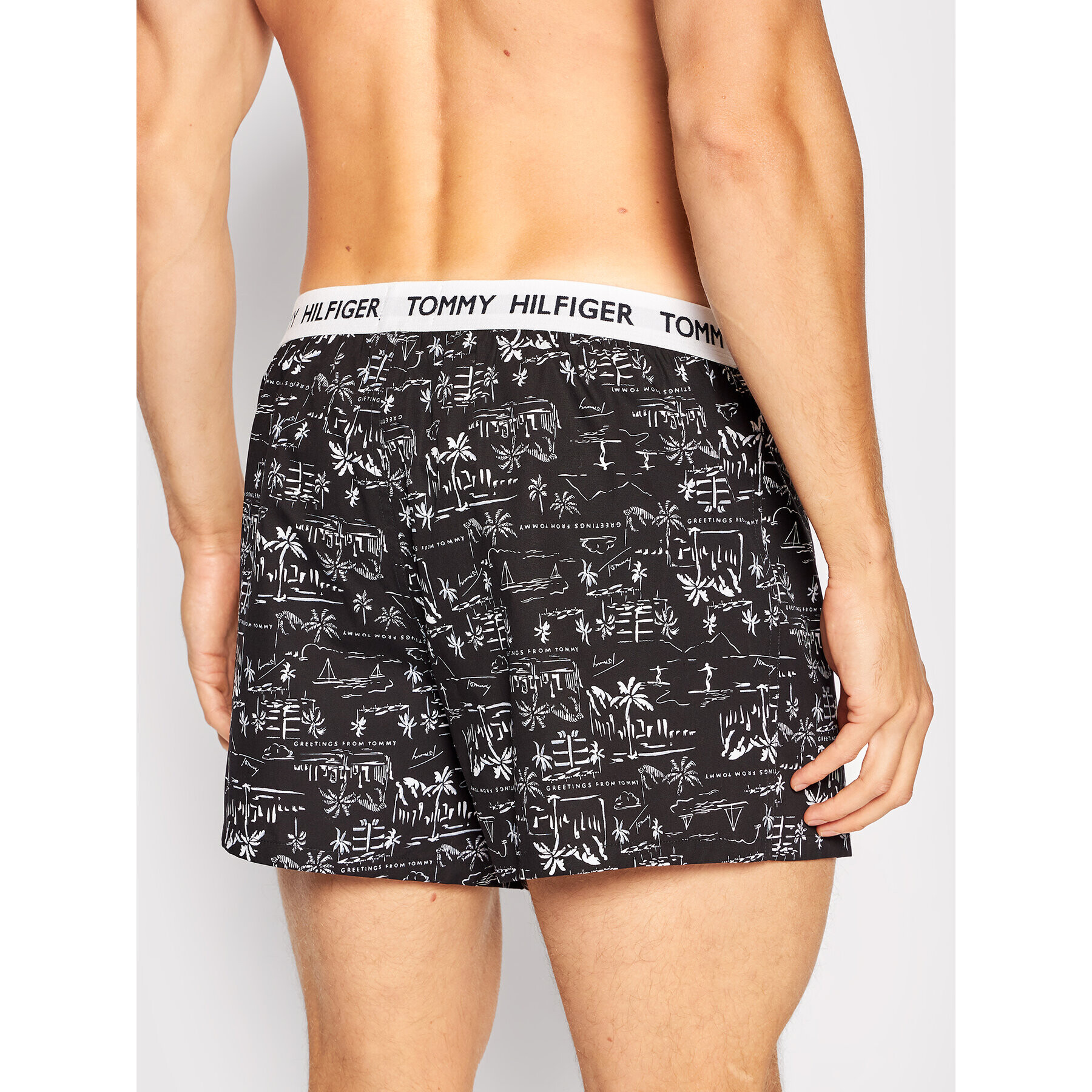 Tommy Hilfiger Боксерки UM0UM02175 Черен - Pepit.bg