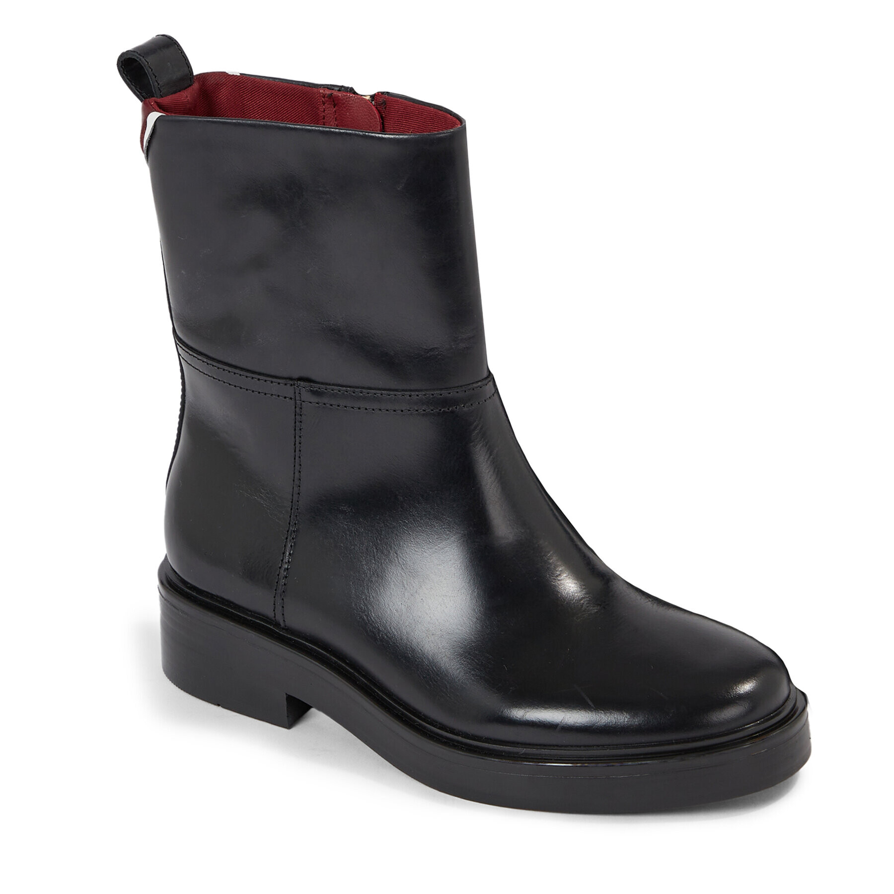 Tommy Hilfiger Боти Cool Elevated Ankle Bootie FW0FW07487 Черен - Pepit.bg