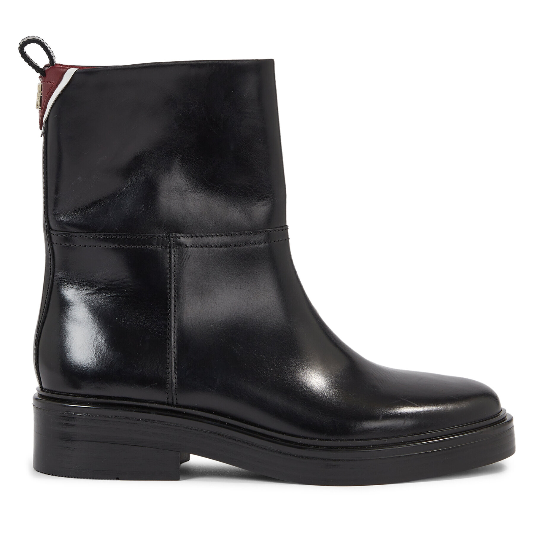 Tommy Hilfiger Боти Cool Elevated Ankle Bootie FW0FW07487 Черен - Pepit.bg