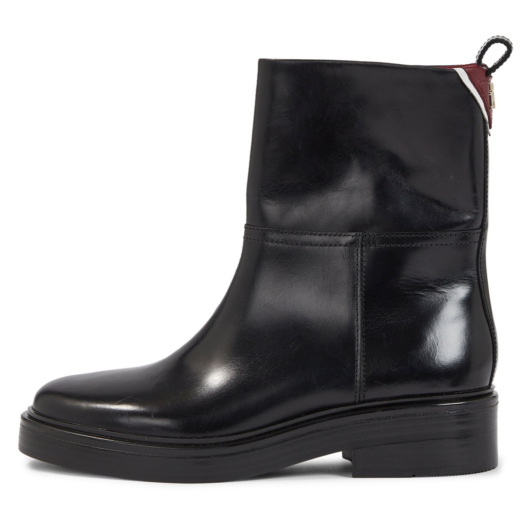 Tommy Hilfiger Боти Cool Elevated Ankle Bootie FW0FW07487 Черен - Pepit.bg