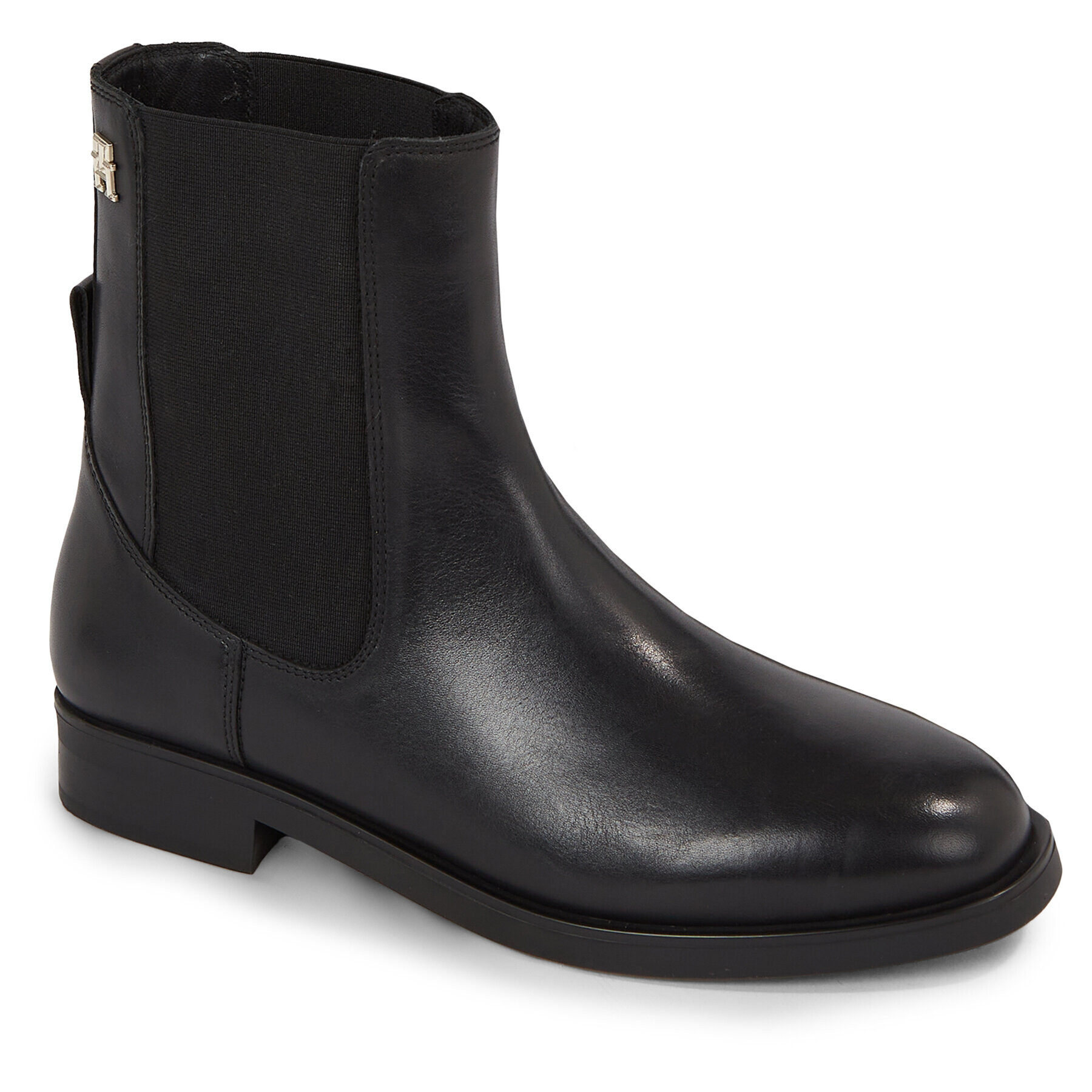 Tommy Hilfiger Боти Elevated Essential Bootie FW0FW07483 Черен - Pepit.bg