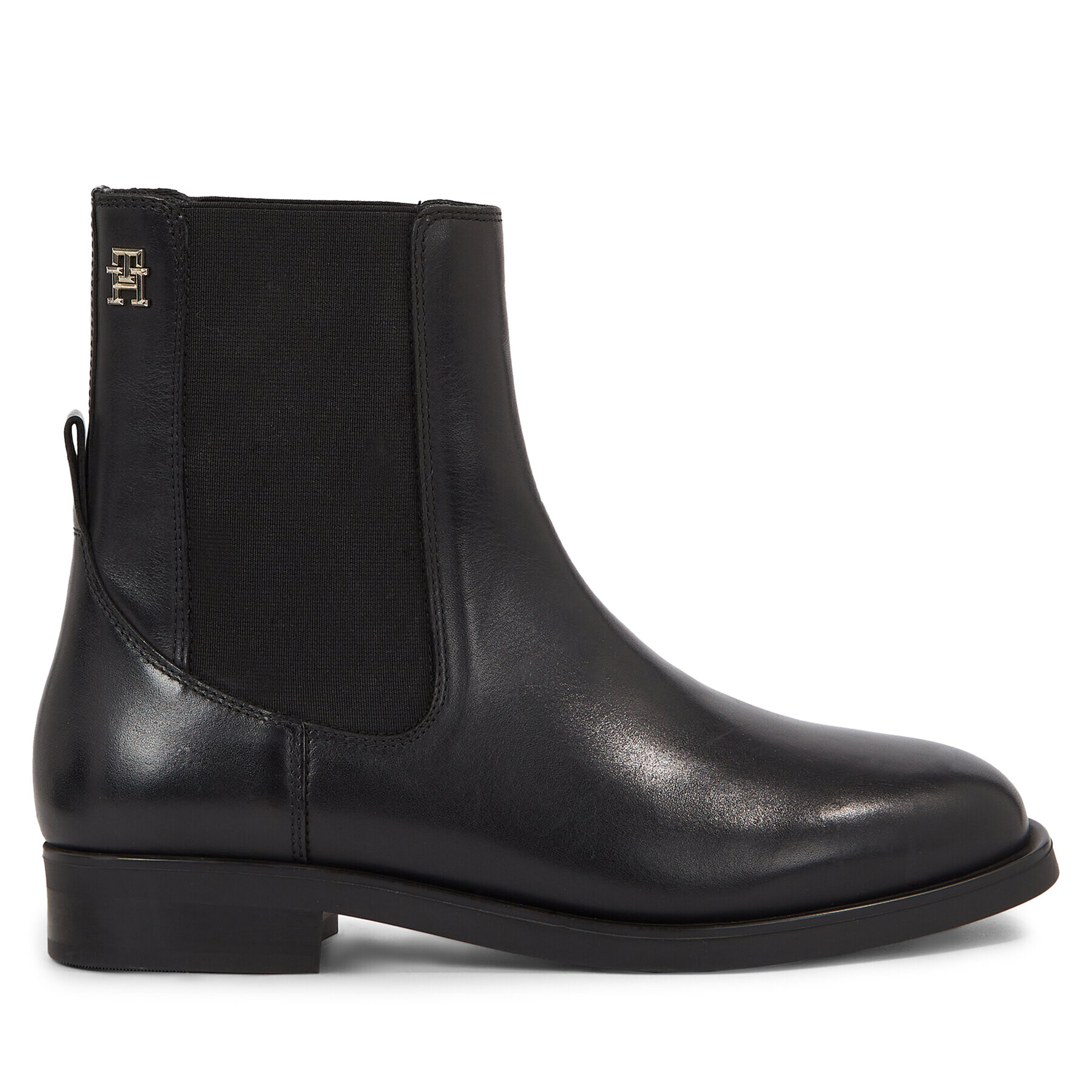 Tommy Hilfiger Боти Elevated Essential Bootie FW0FW07483 Черен - Pepit.bg