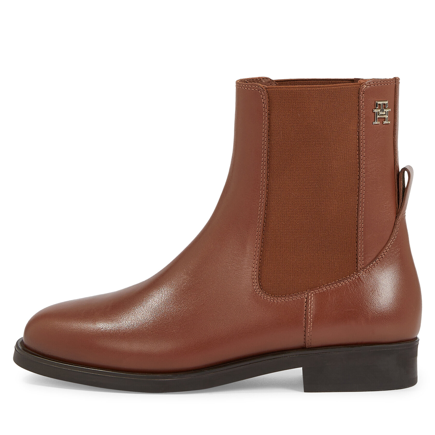 Tommy Hilfiger Боти Elevated Essential Bootie FW0FW07483 Кафяв - Pepit.bg