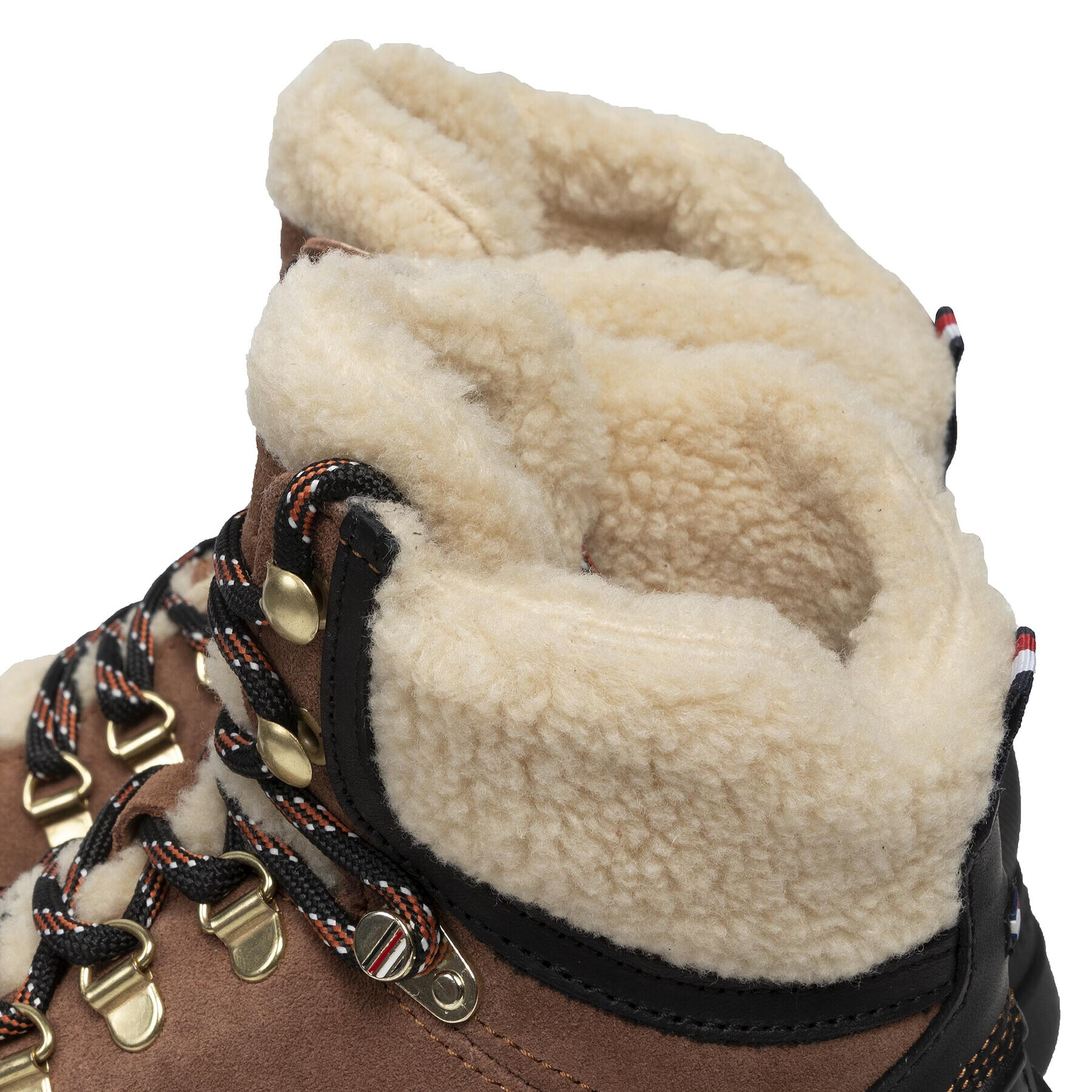 Tommy Hilfiger Боти Outdoor Warmlined Boot FW0FW06007 Кафяв - Pepit.bg