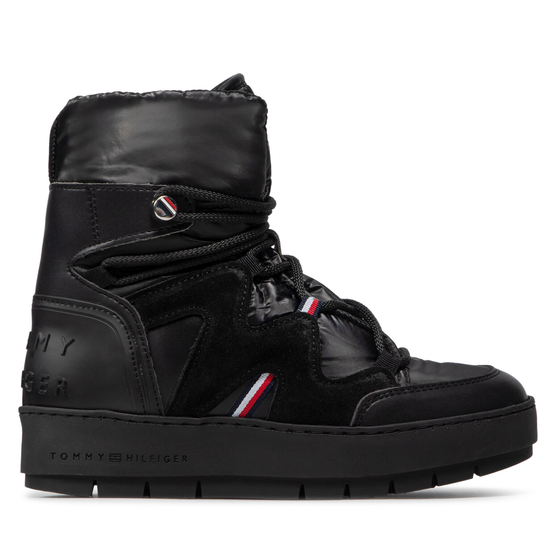 Tommy Hilfiger Боти Snowboot FW0FW06052 Черен - Pepit.bg