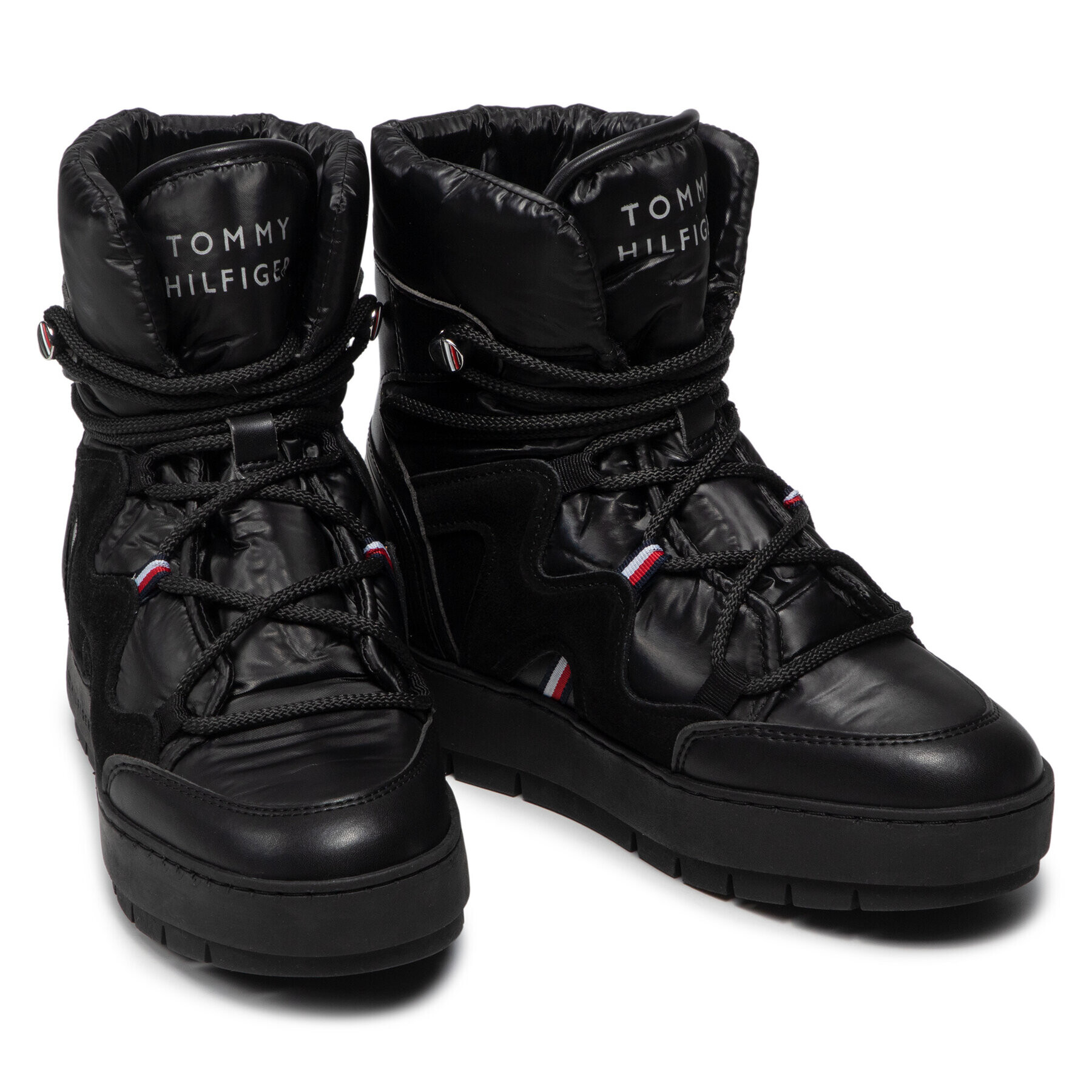 Tommy Hilfiger Боти Snowboot FW0FW06052 Черен - Pepit.bg