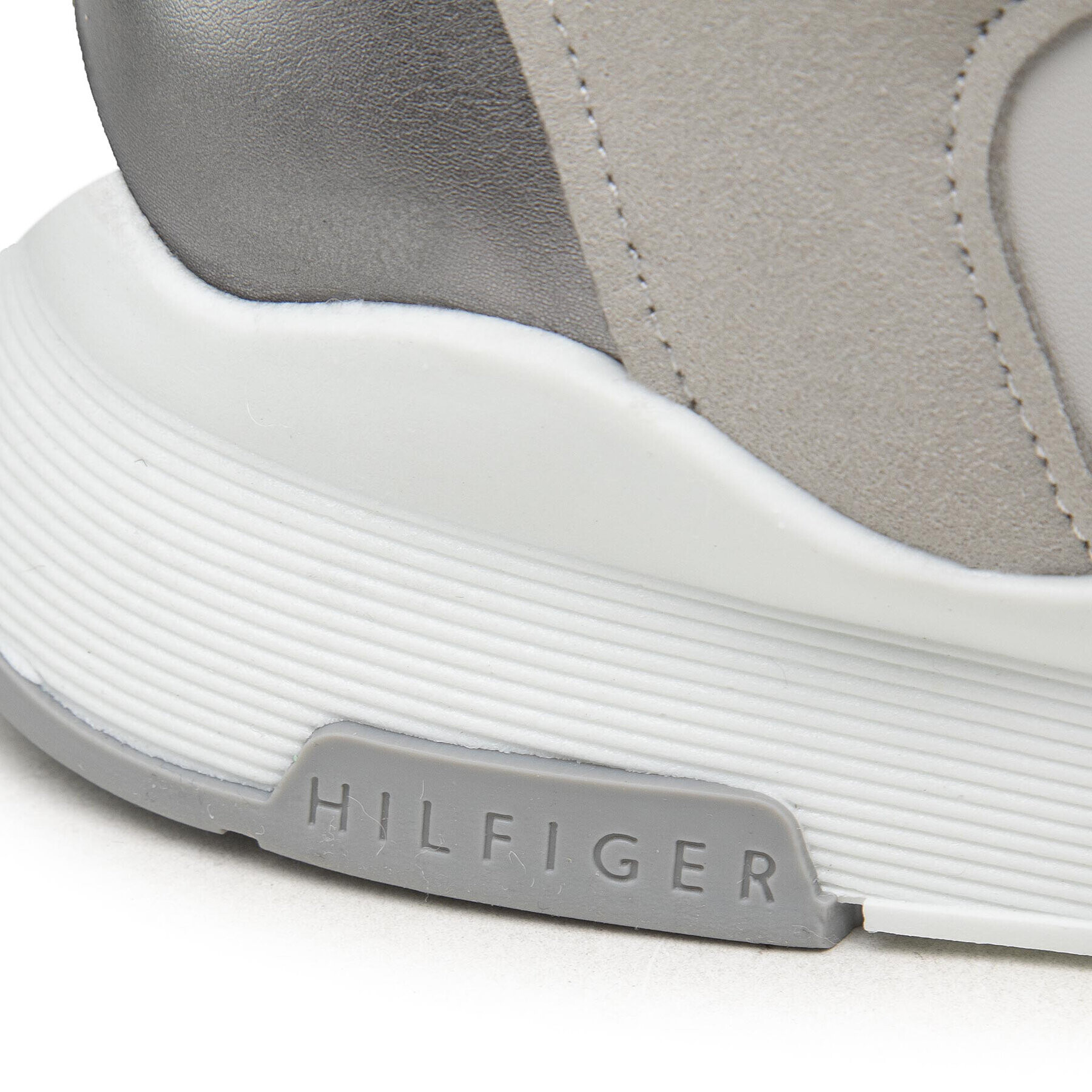 Tommy Hilfiger Боти Th Outdoor Bootie FW0FW06074 Сив - Pepit.bg
