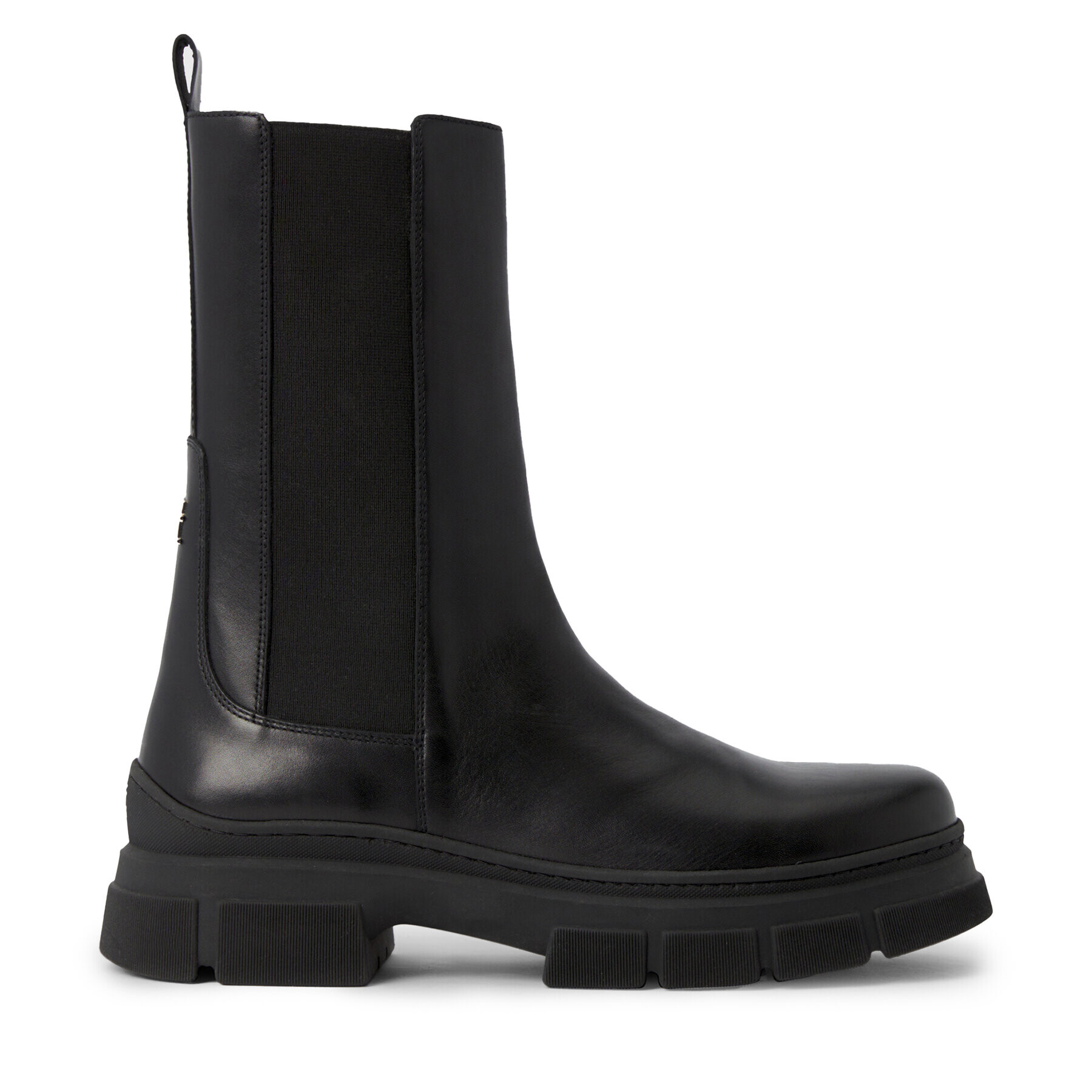 Tommy Hilfiger Боти тип челси Essential Leather Chelsea Boot FW0FW07490 Черен - Pepit.bg