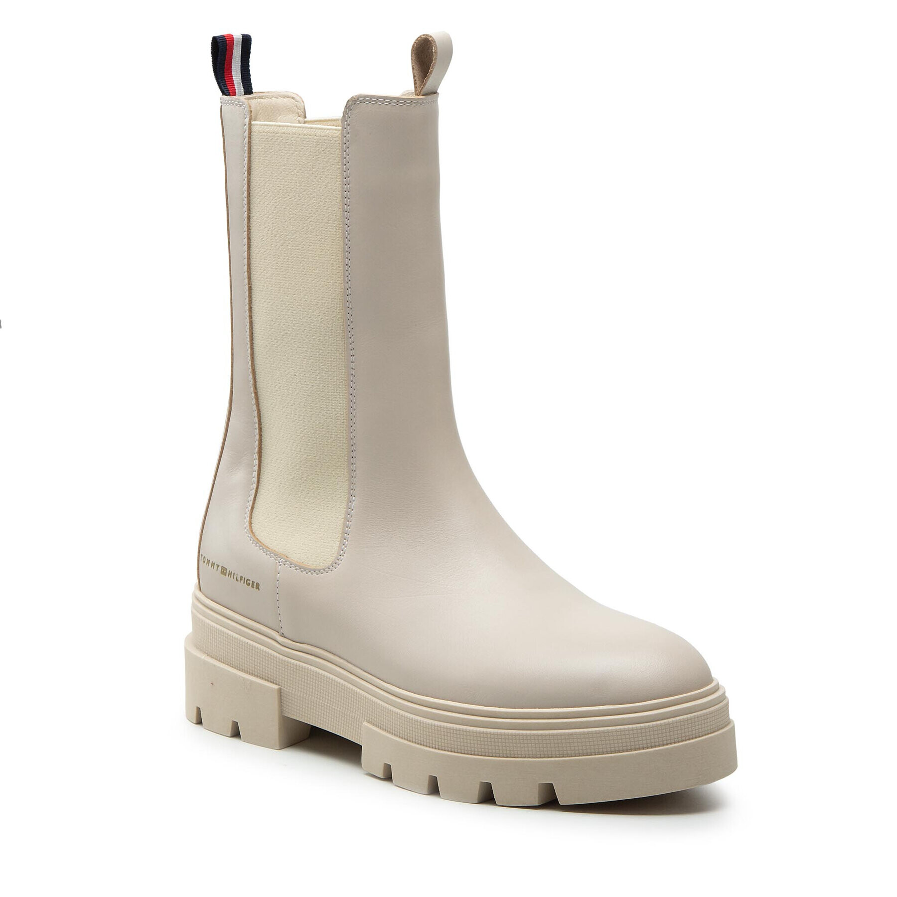 Tommy Hilfiger Боти тип челси Monochromatic Chelsea Boot FW0FW06730 Бежов - Pepit.bg