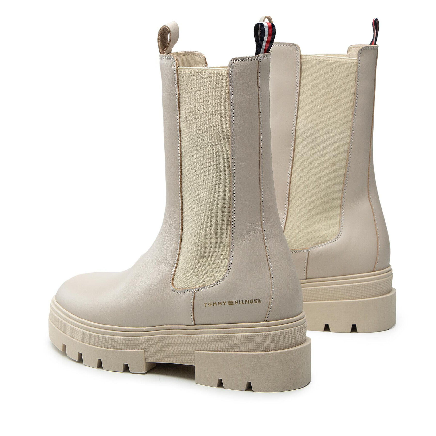 Tommy Hilfiger Боти тип челси Monochromatic Chelsea Boot FW0FW06730 Бежов - Pepit.bg