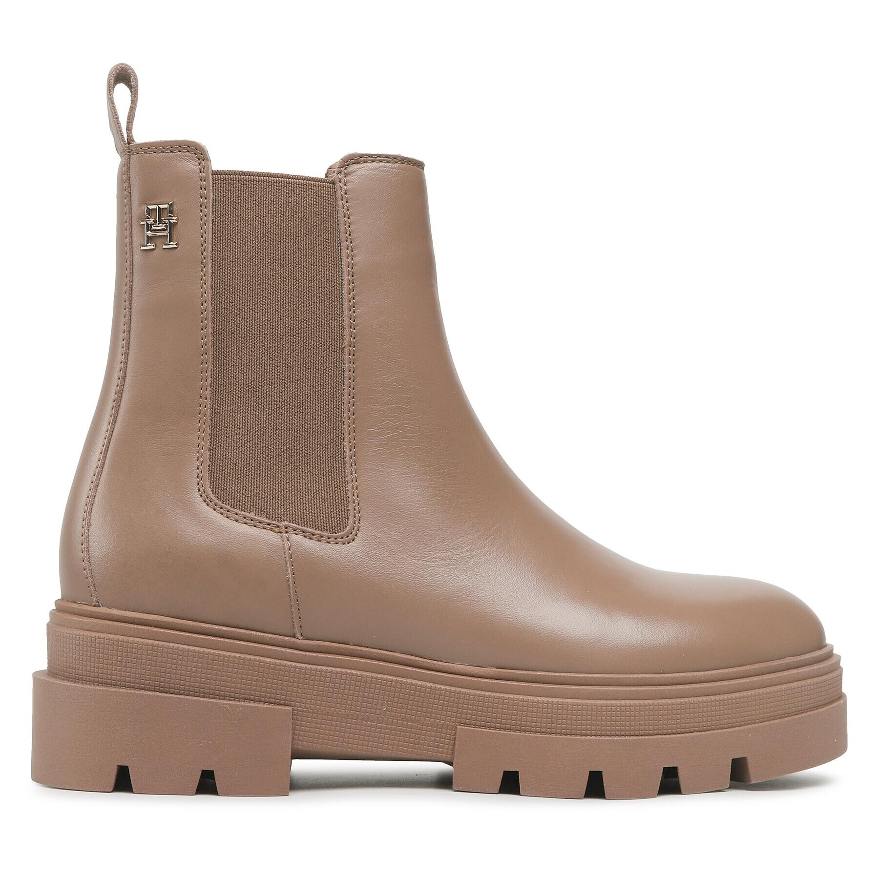 Tommy Hilfiger Боти тип челси Monochromatic Chelsea Boot FW0FW06899 Бежов - Pepit.bg