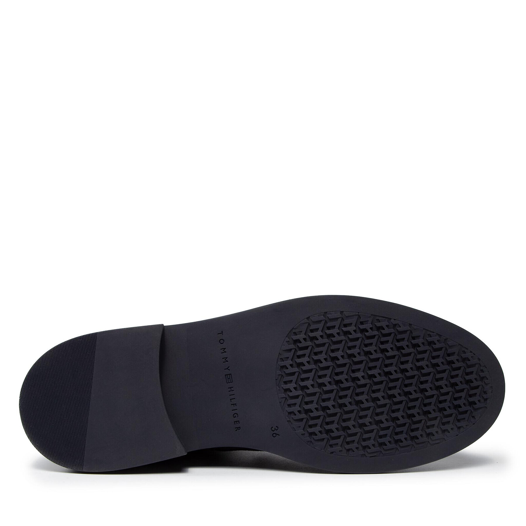 Tommy Hilfiger Боти тип челси Th Essentials Flat Boot FW0FW05995 Тъмносин - Pepit.bg