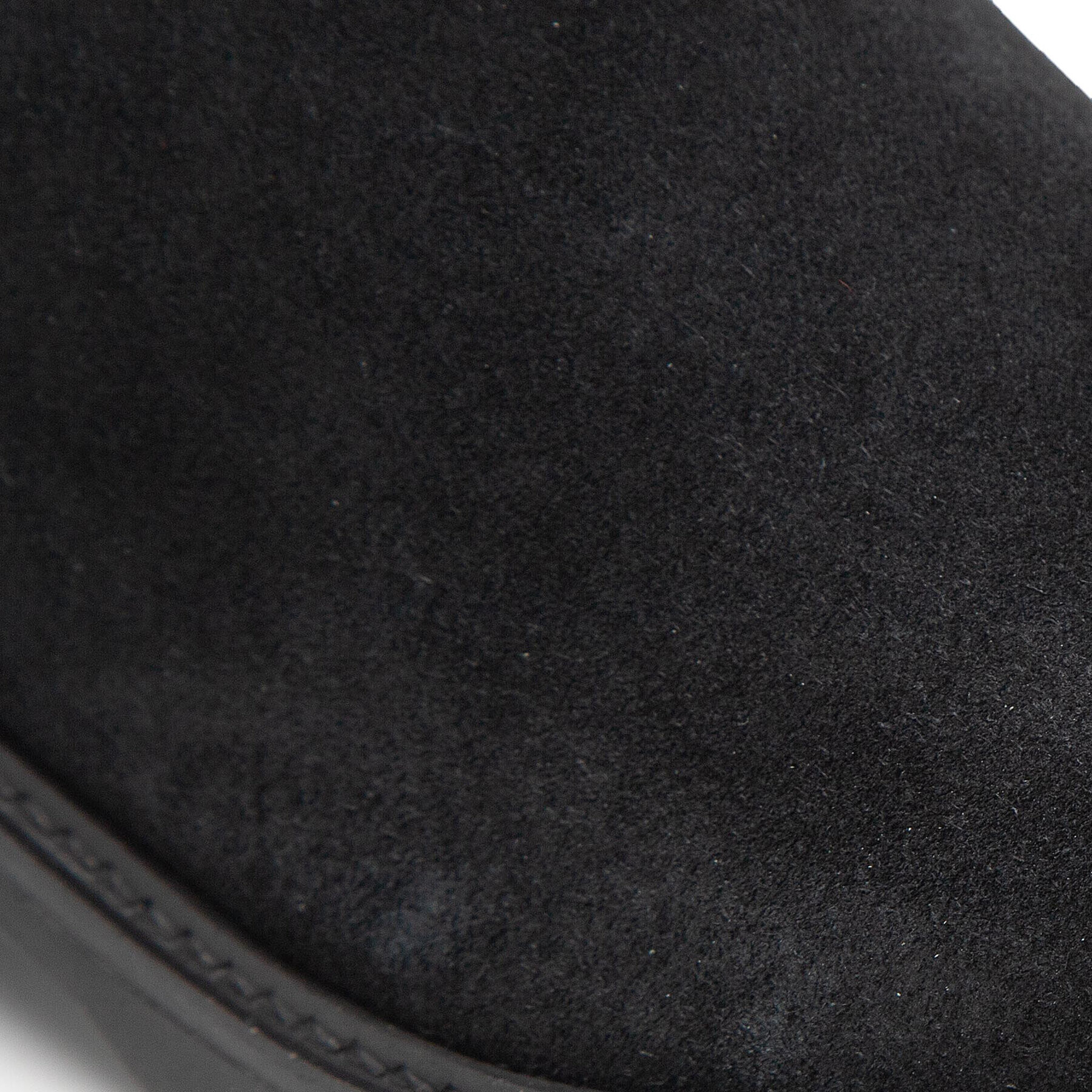 Tommy Hilfiger Боти тип челси Th Suede Flat Boot FW0FW06750 Черен - Pepit.bg