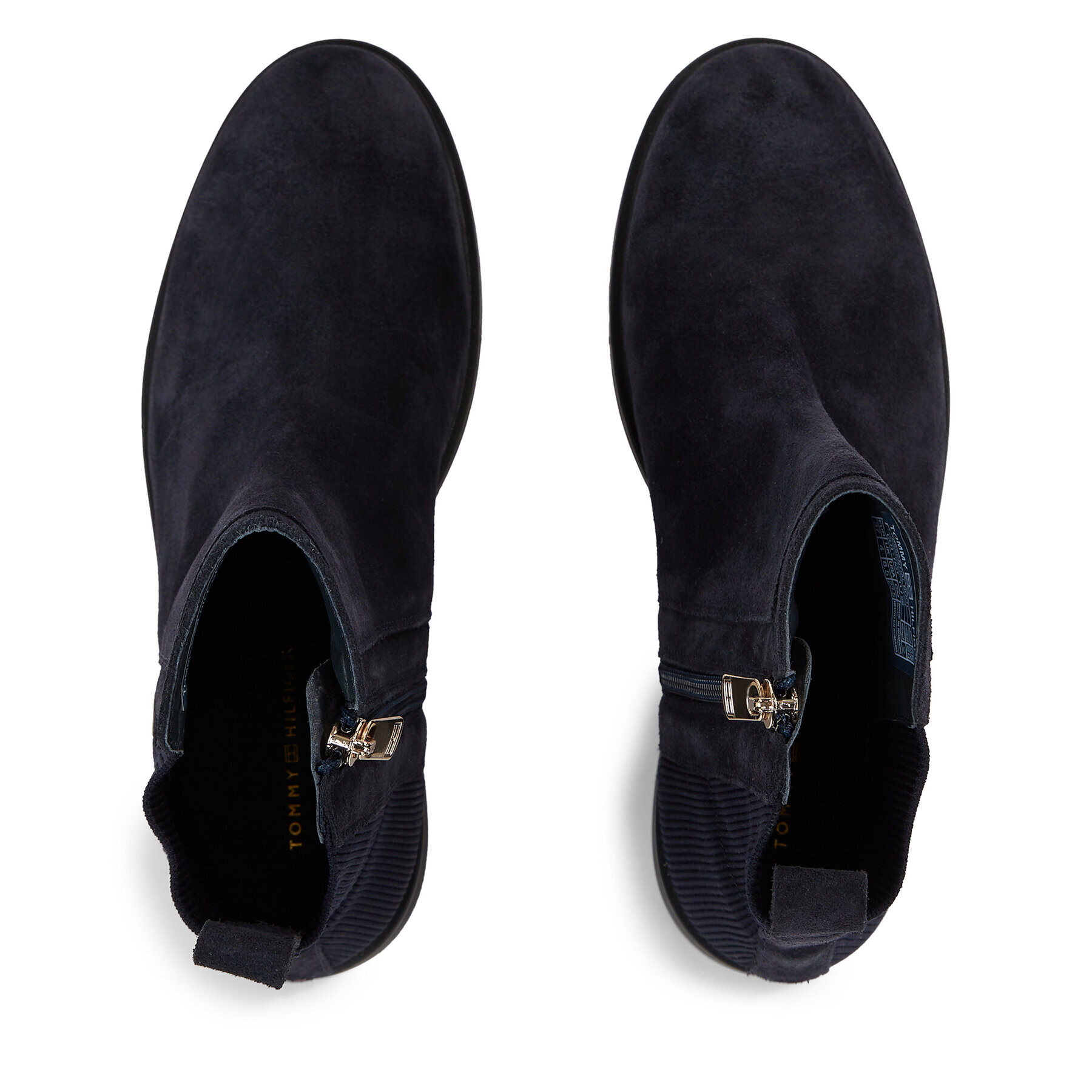 Tommy Hilfiger Боти Tommy Essentials Boot FW0FW07474 Син - Pepit.bg