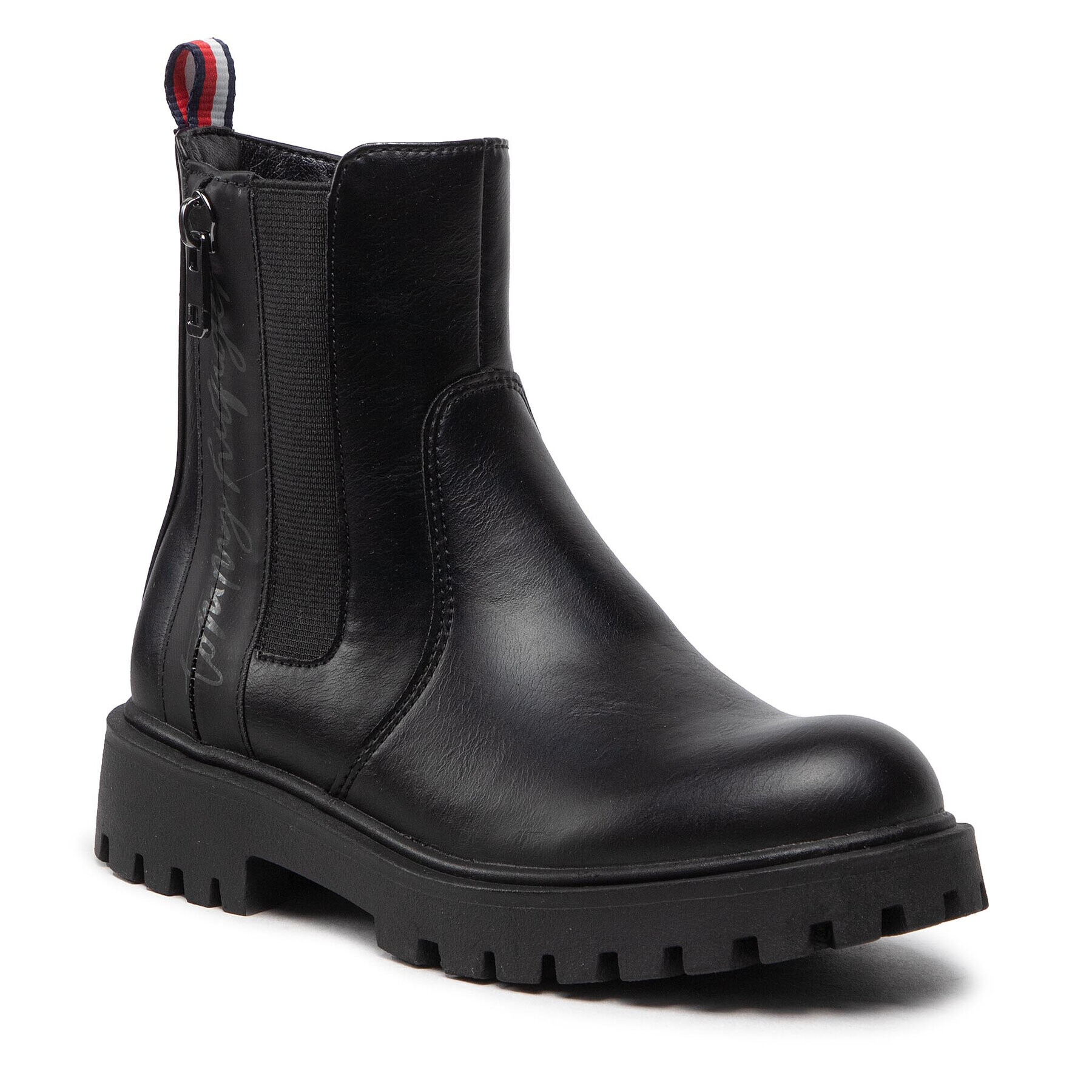 Tommy Hilfiger Ботуши Cheksea Boot T3A5-32390-1355 Черен - Pepit.bg