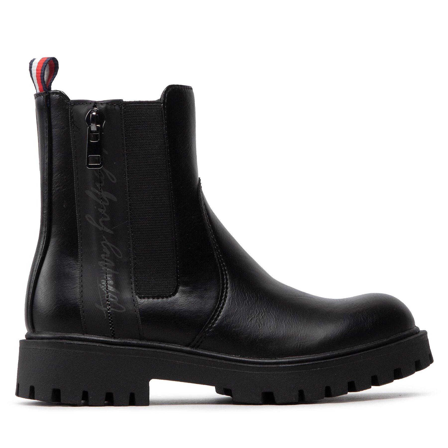 Tommy Hilfiger Ботуши Cheksea Boot T3A5-32390-1355 Черен - Pepit.bg