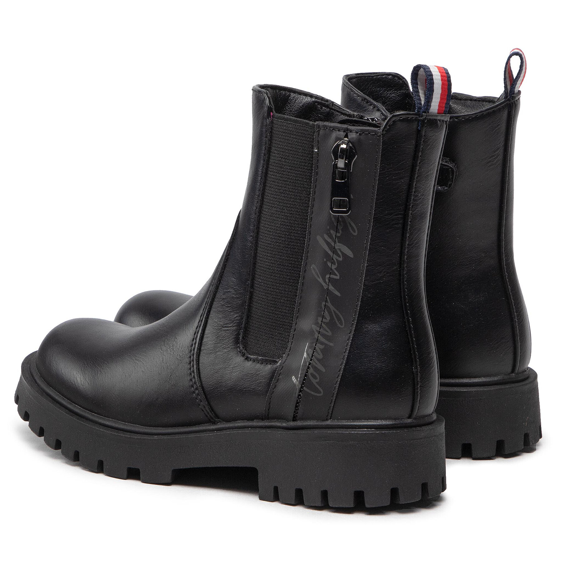 Tommy Hilfiger Ботуши Cheksea Boot T3A5-32390-1355 Черен - Pepit.bg