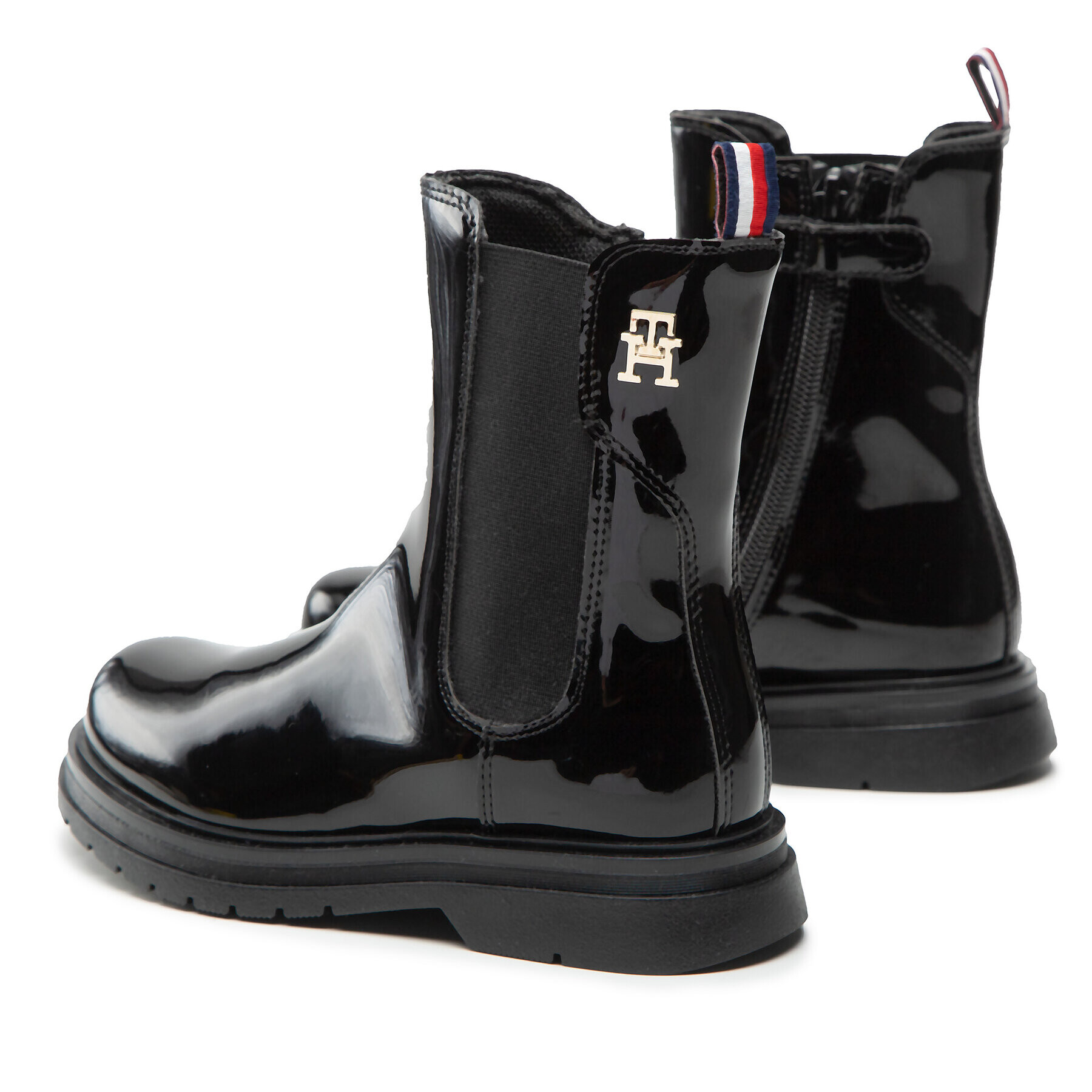 Tommy Hilfiger Ботуши Chelsea Boot T4A5-32408-0775 M Черен - Pepit.bg