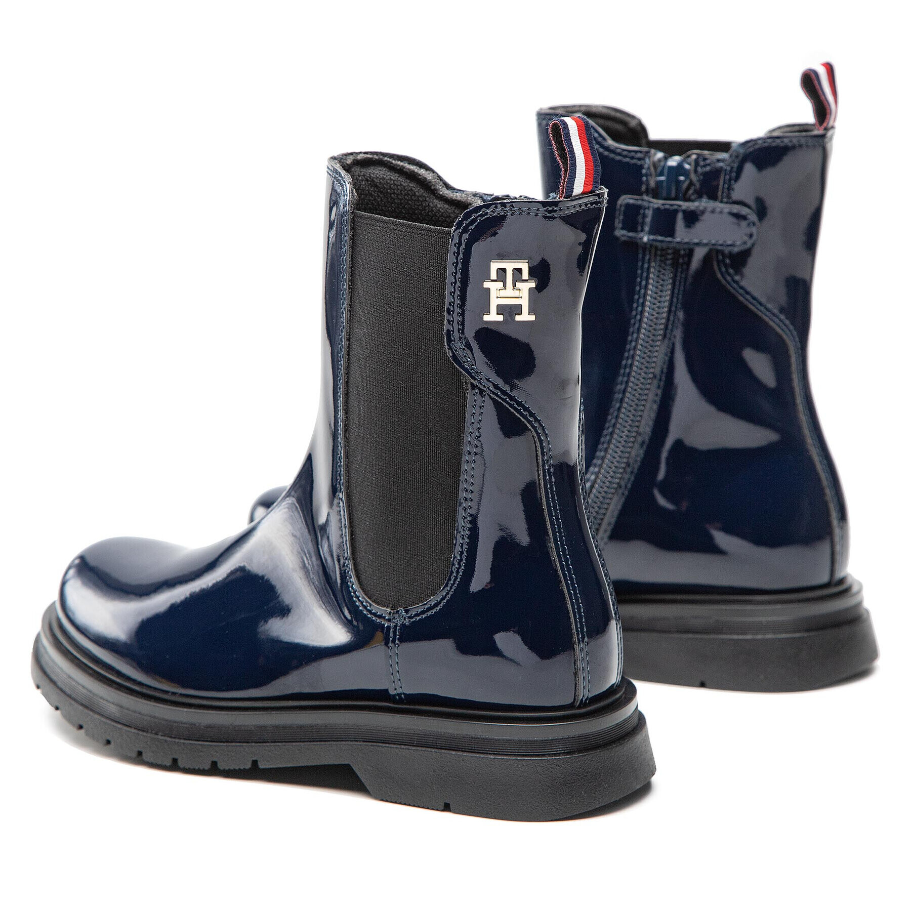 Tommy Hilfiger Ботуши Chelsea Boot T4A5-32408-0775 M Тъмносин - Pepit.bg