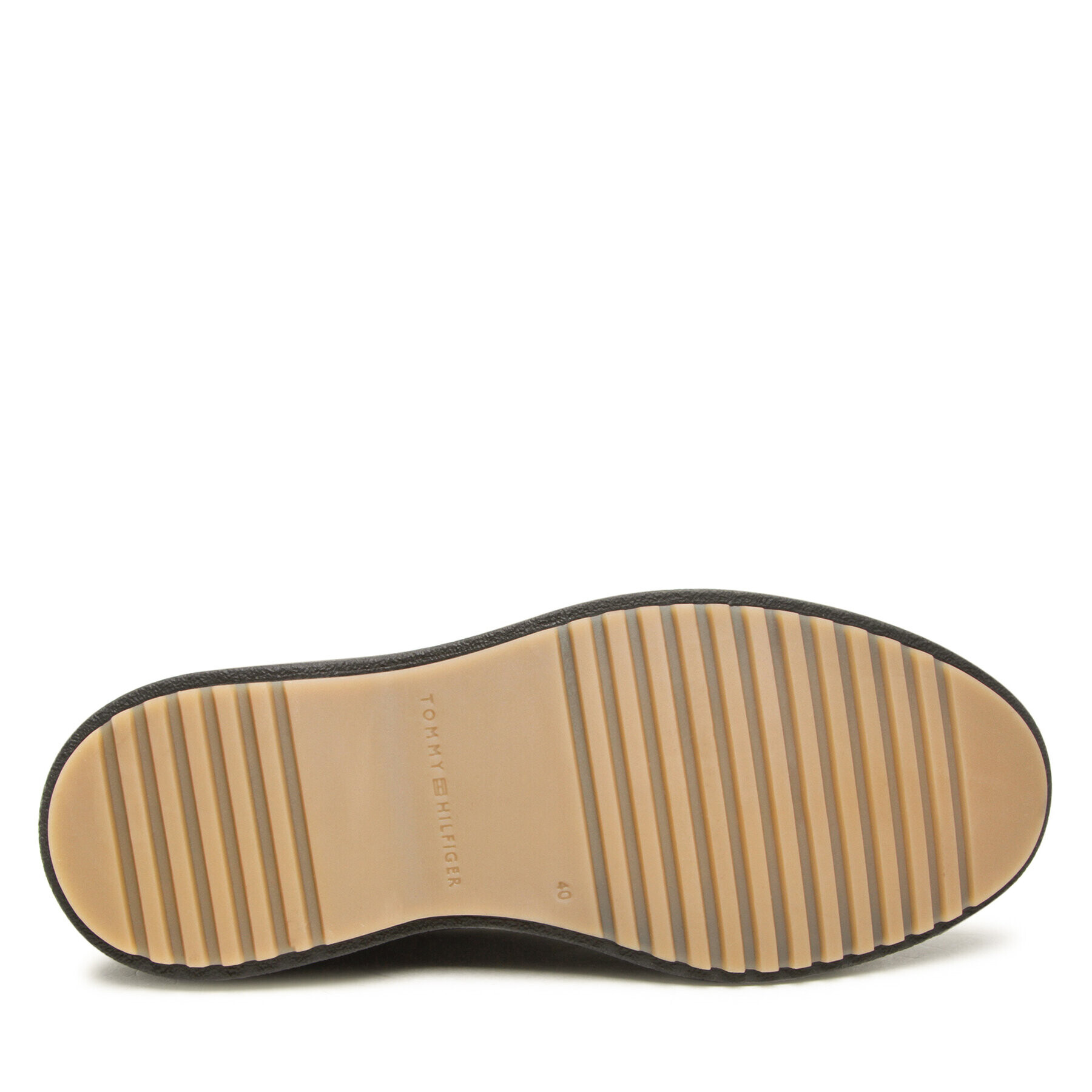 Tommy Hilfiger Ботуши Premium Cleated Lth Boot FM0FM04194 Черен - Pepit.bg