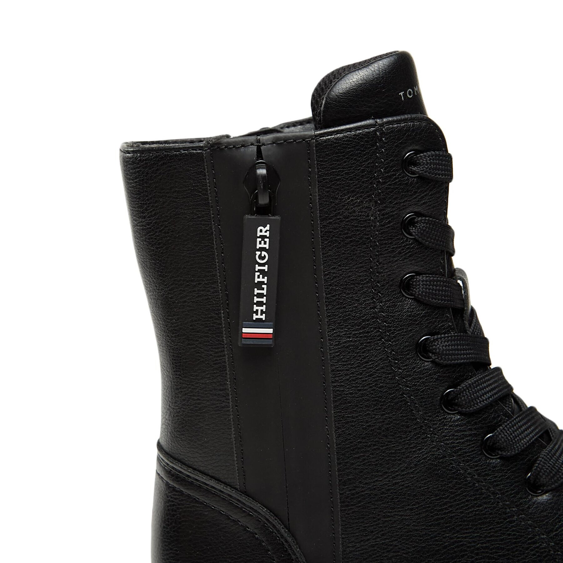 Tommy Hilfiger Ботуши T3A5-33026-1355999 S Черен - Pepit.bg