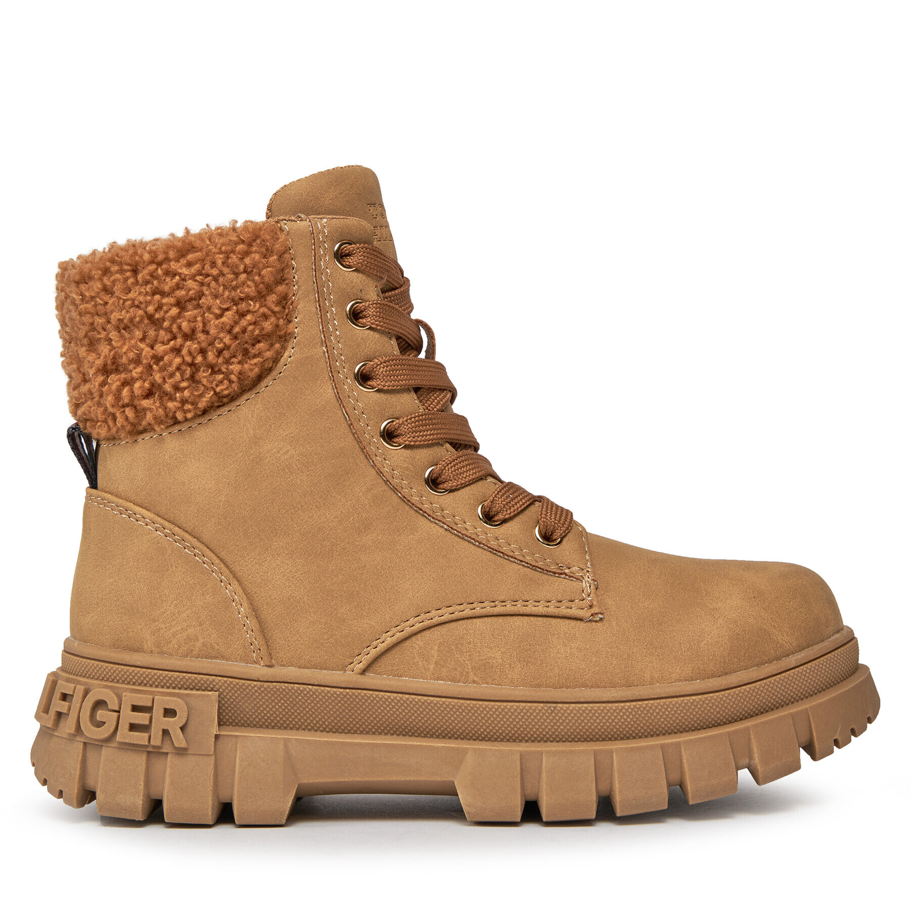 Tommy Hilfiger Ботуши T3A5-33053-1628582 M Кафяв - Pepit.bg