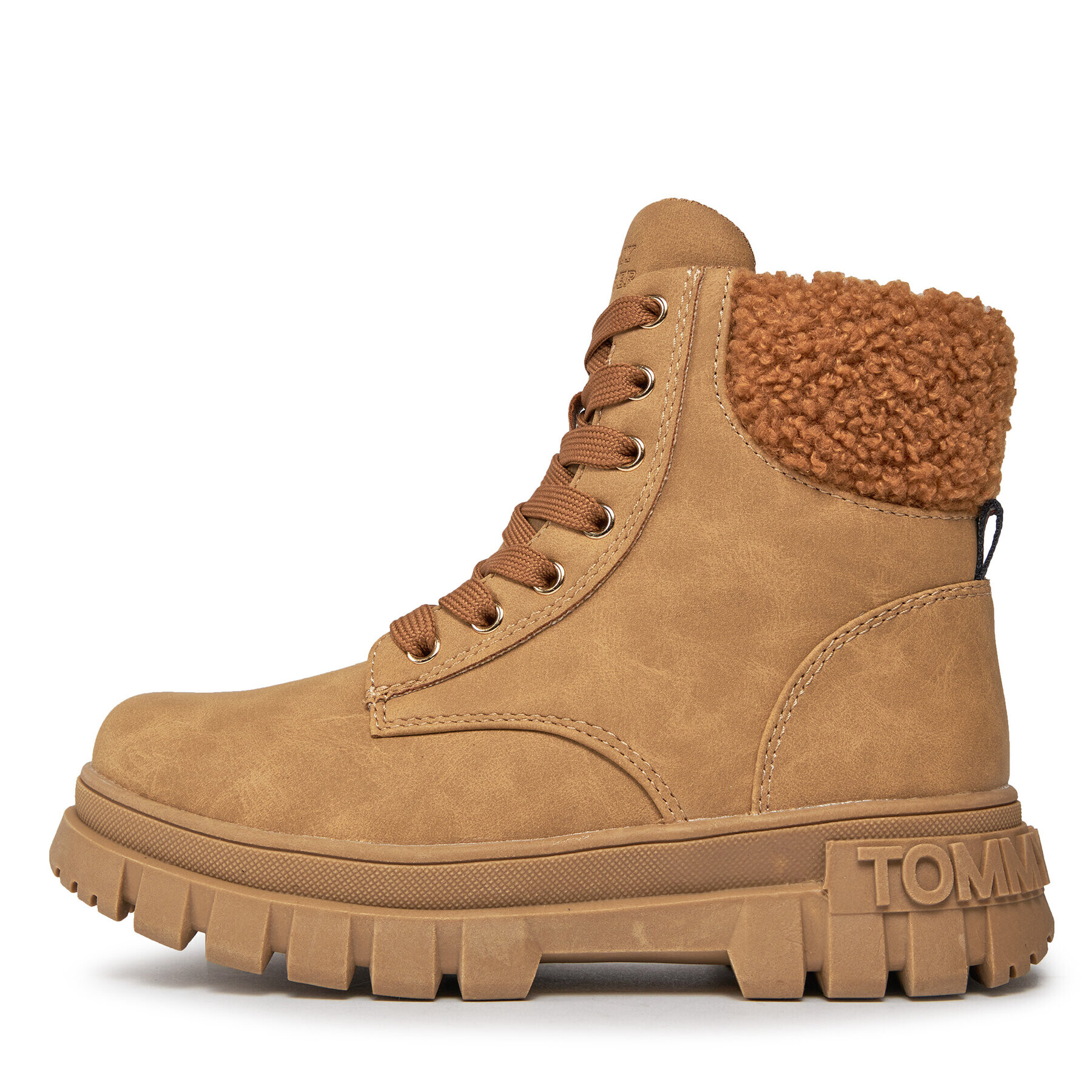 Tommy Hilfiger Ботуши T3A5-33053-1628582 M Кафяв - Pepit.bg