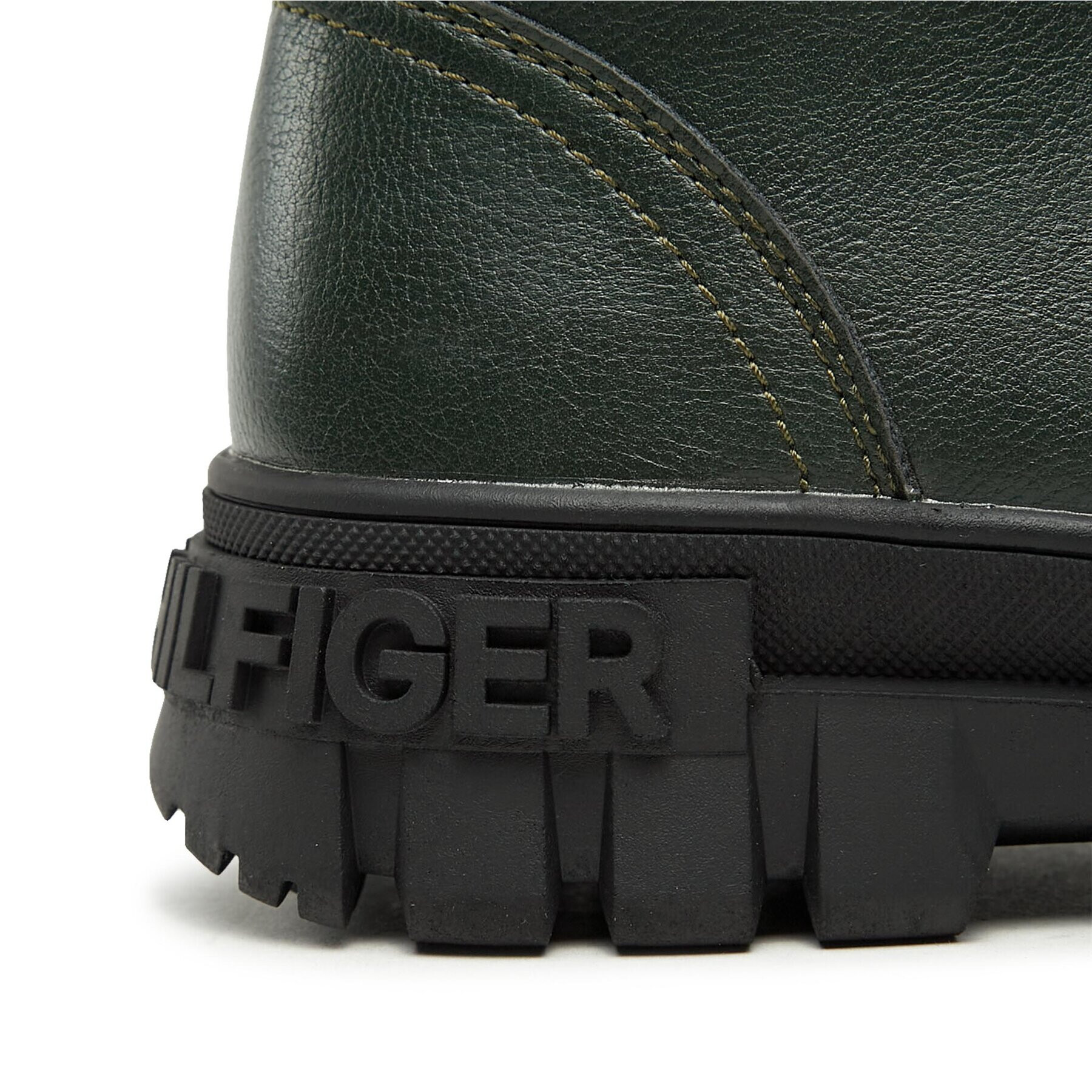 Tommy Hilfiger Ботуши T3A5-33057-1355406 S Зелен - Pepit.bg