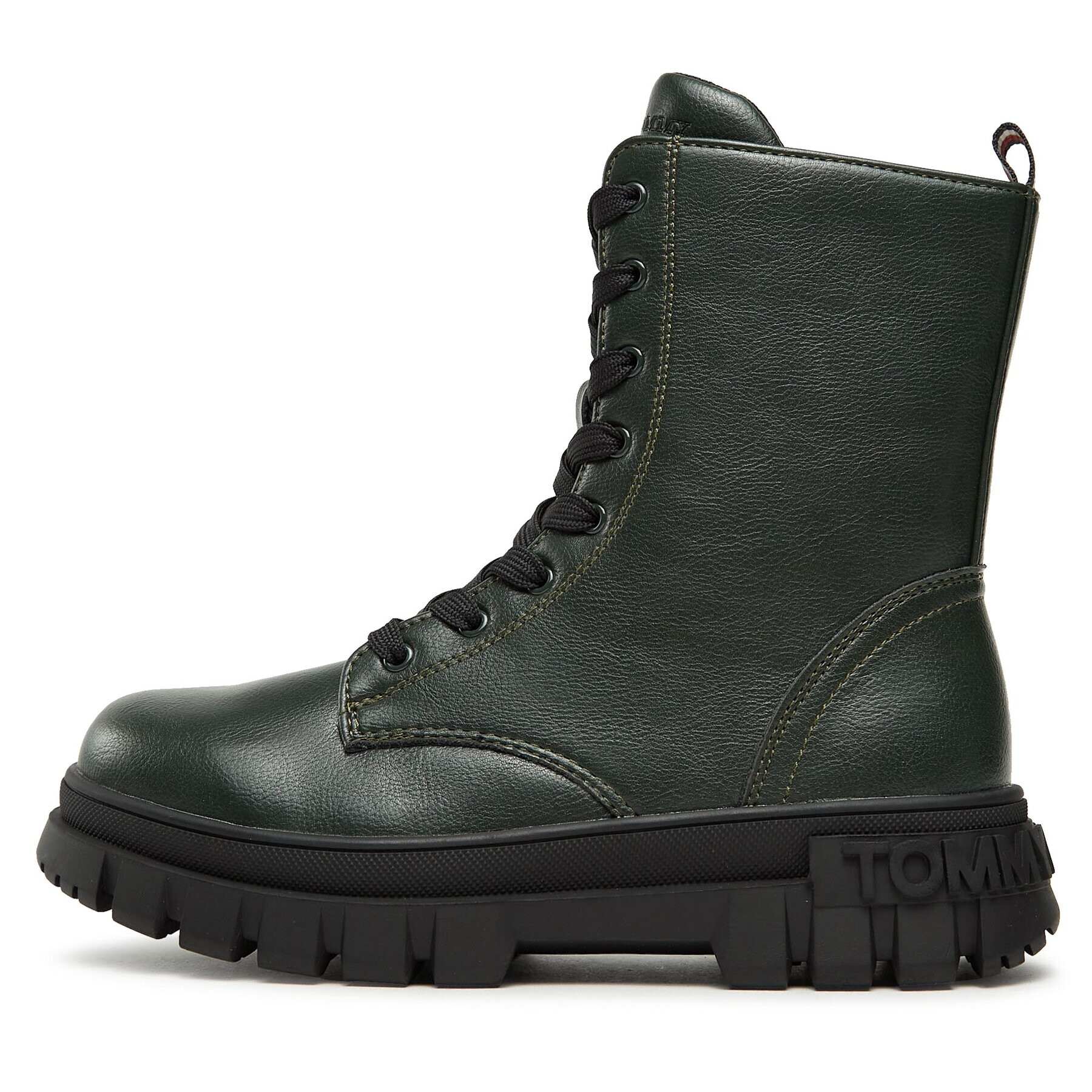 Tommy Hilfiger Ботуши T3A5-33057-1355406 S Зелен - Pepit.bg