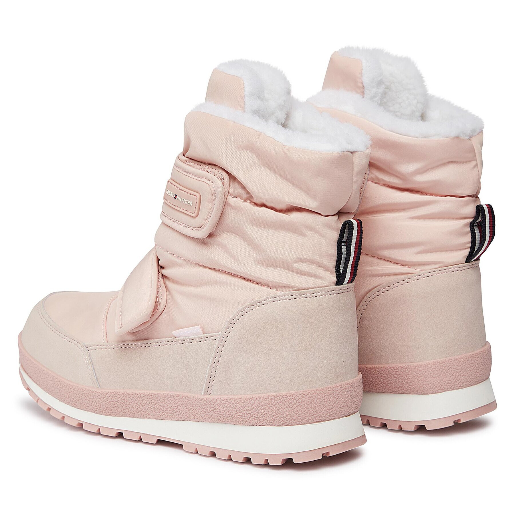 Tommy Hilfiger Ботуши T3A5-33065-1486302 S Розов - Pepit.bg